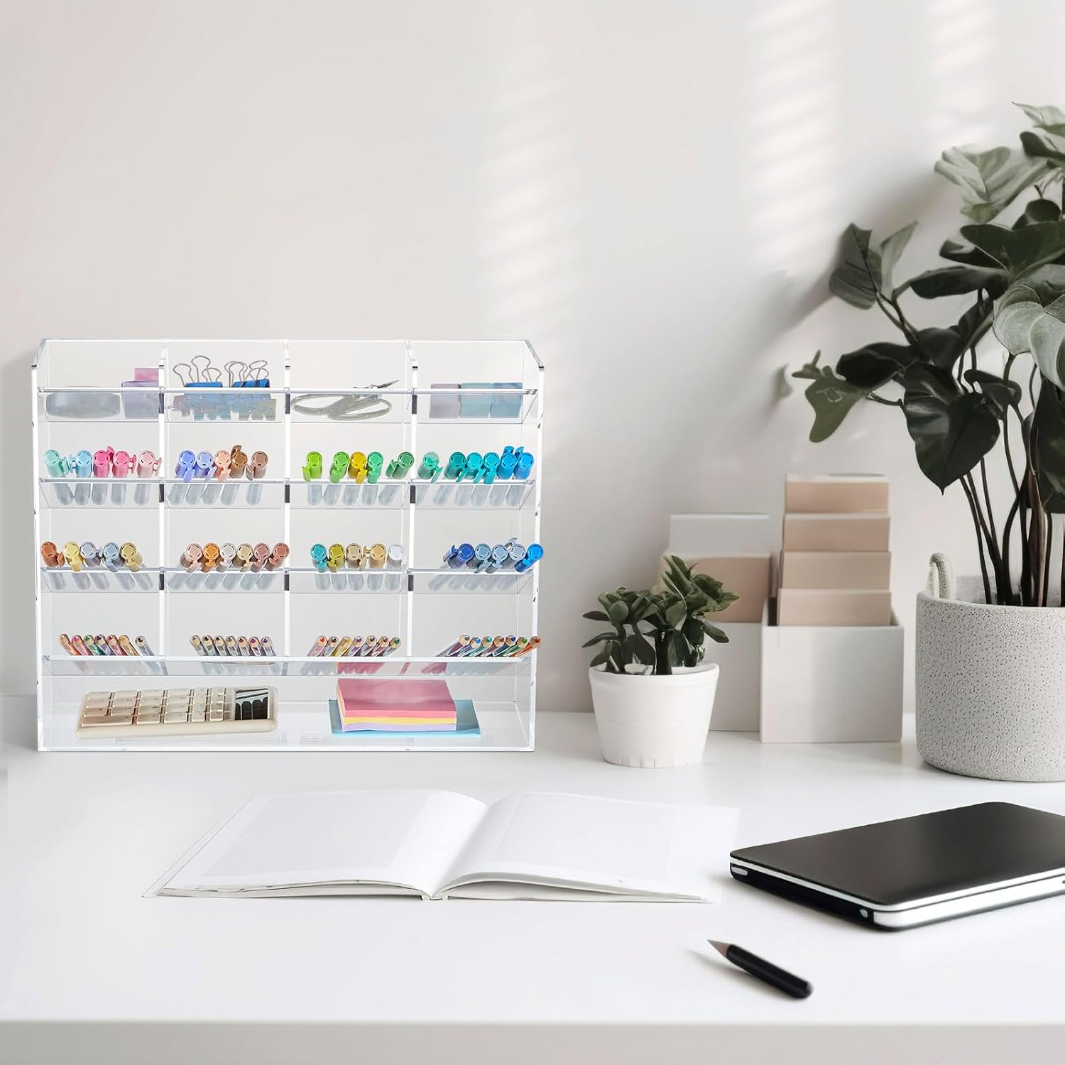 Acrylic Pen Organizer Storage Vertical Marker Organizer Acrylic Pen Display Holder for Office Desk Desktop Stationery Pencil Storage(Clear,13 x 4 x 10.2 Inch) 5 716SWrTF8cL. AC SL1500 - northernschoolofshiatsu.co.uk