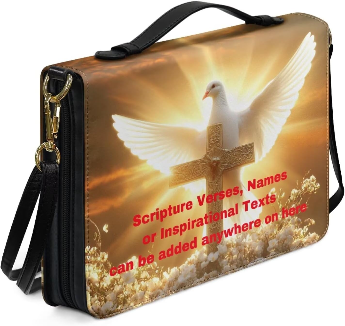 Custom Personalized PU Leather Bible Cover Case for Women,Customized Bible Cases Bible Tote Bag Bible Carrying Case Bible Carrier with Detachable Shoulder Strap,2XL 150 716t6OiLBYL. AC SL1500 - northernschoolofshiatsu.co.uk