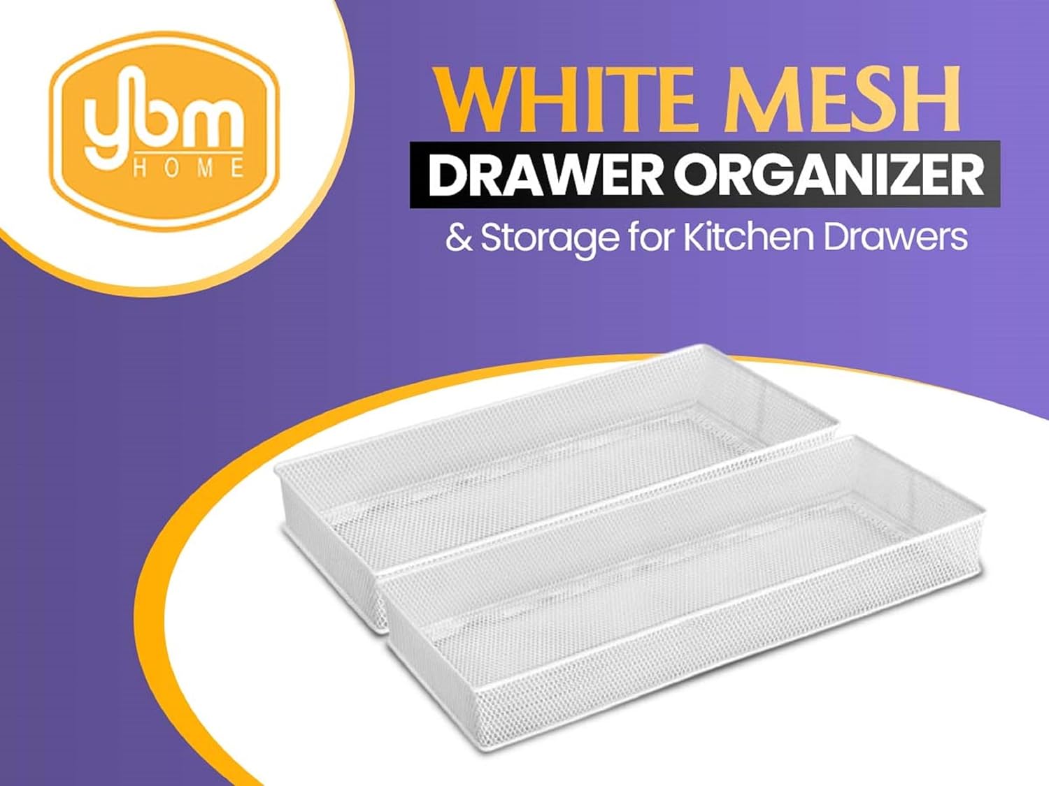 YBM HOME Silver Mesh Drawer Organizer and Storage for Kitchen Drawers, Serves as School Supply Holder, Office Desktop Organizer Basket, Makeup and Craft Supplies Organization, (1 Unit, 8x12x2 Inch) 10 717 2Ivg5uL. AC SL1500 - northernschoolofshiatsu.co.uk