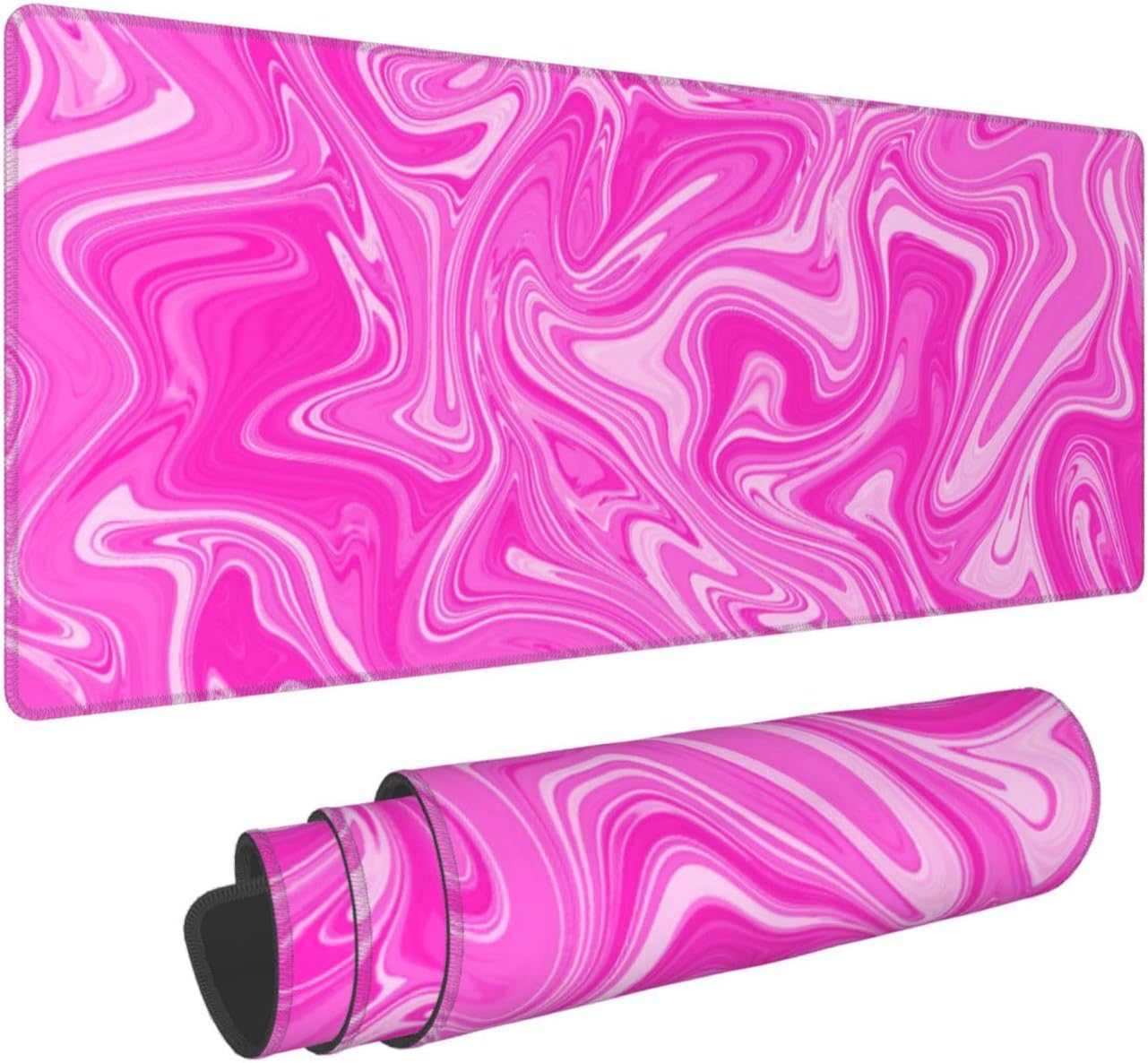 Red Topographic Contour Map Liquid Wave Topography Geography Gaming Mouse Pad 31.5 X 11.8 Inch XL Extended Large Keyboard Non-Slip Rubber Base with Stitched Edges for Home Office 36 717Pl9Vw7NL. AC SL1500 - northernschoolofshiatsu.co.uk