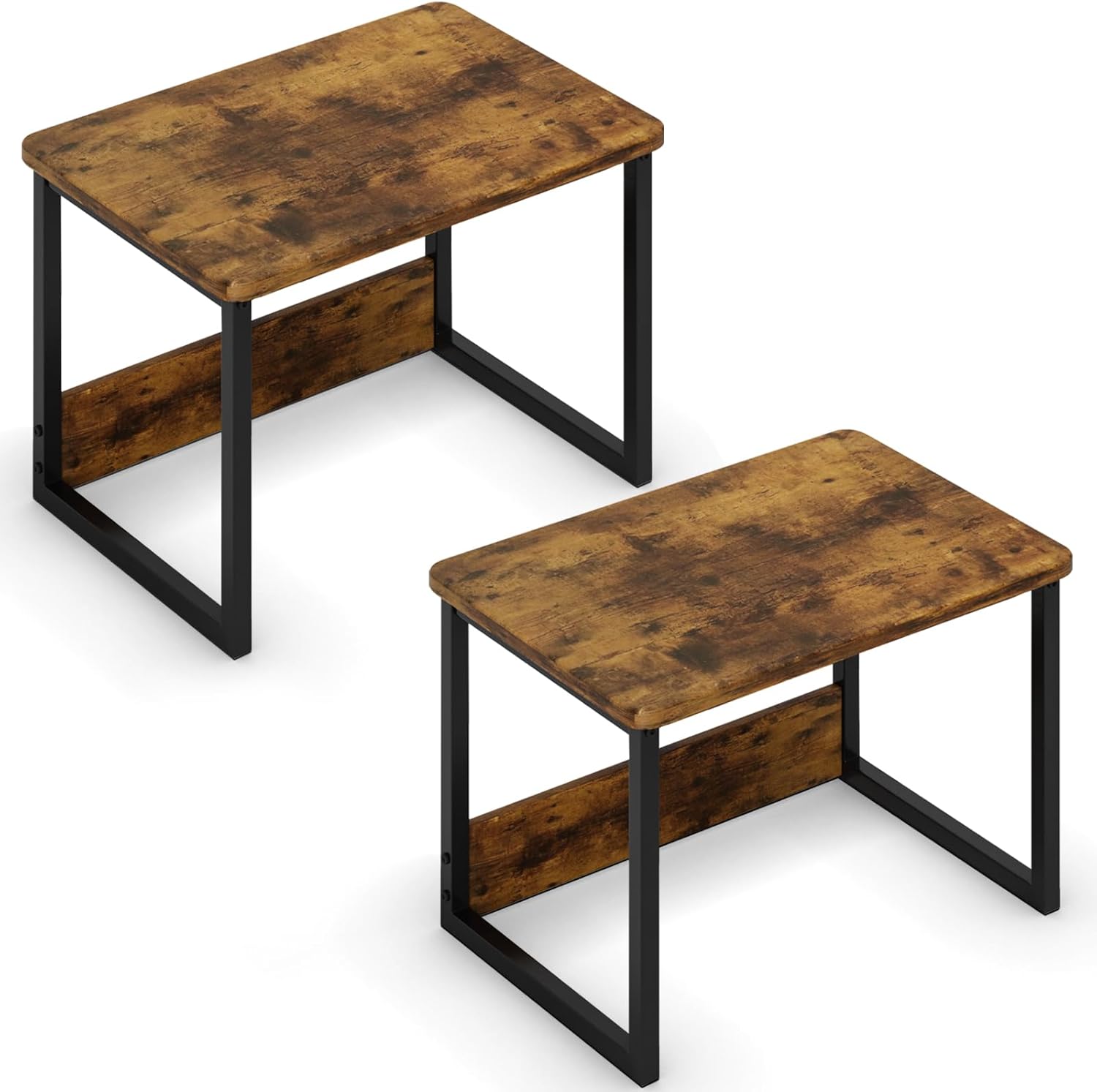 MARTY Desktop Printer Stand 2 Pack Printer Stand with Storage for Desk, Shelf Organzier for Home/Office Printer Riser Under Desk Small Table for Fax Machine Scanner(Rustic Brown) 1 718zd cHKrL. AC SL1500 - northernschoolofshiatsu.co.uk