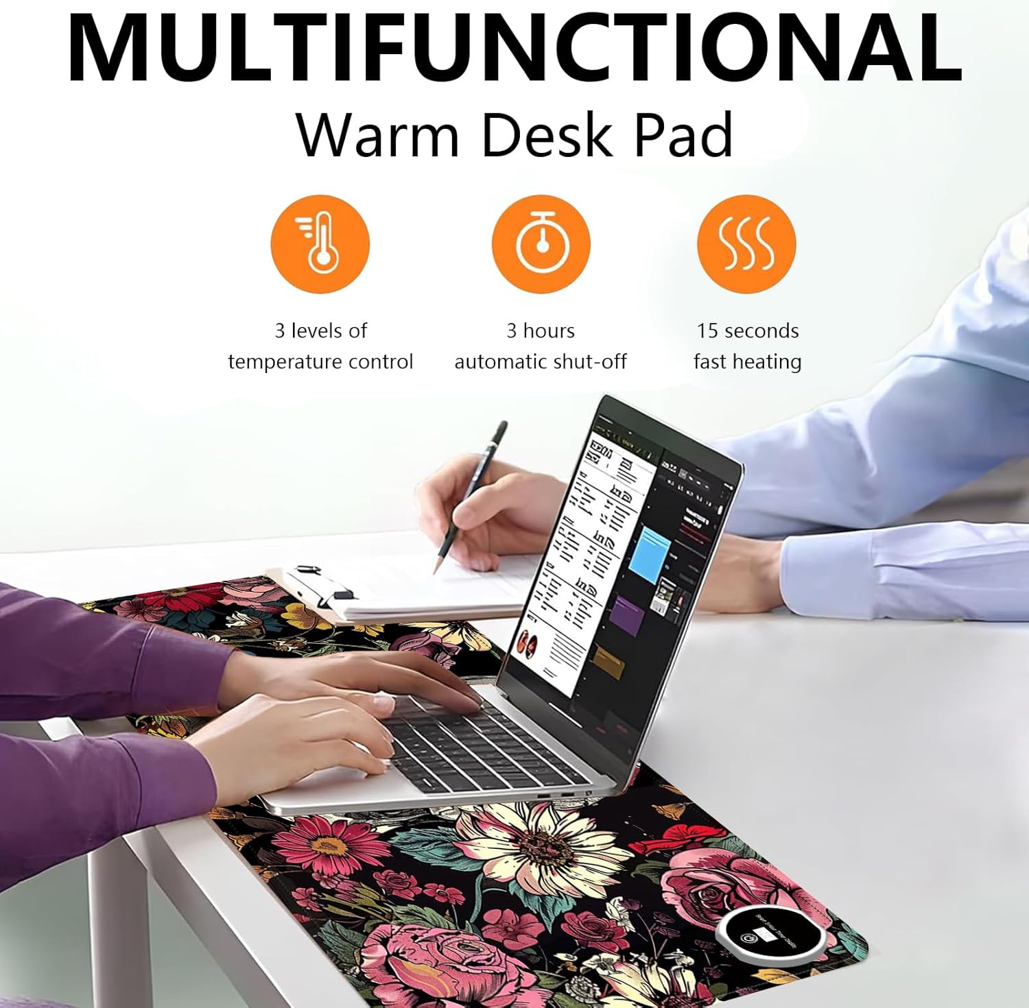 Heated Mouse Pad with 3 Levels Heated & 3 Hours Auto Shut-Off Mouse Pad for Warming Hands in Office Home, 31.5" x 13"Large Safe Desk Mat Hand Warmer,Purple Flying Dragon 14 7195AhJ8FvL. AC SL1500 - northernschoolofshiatsu.co.uk