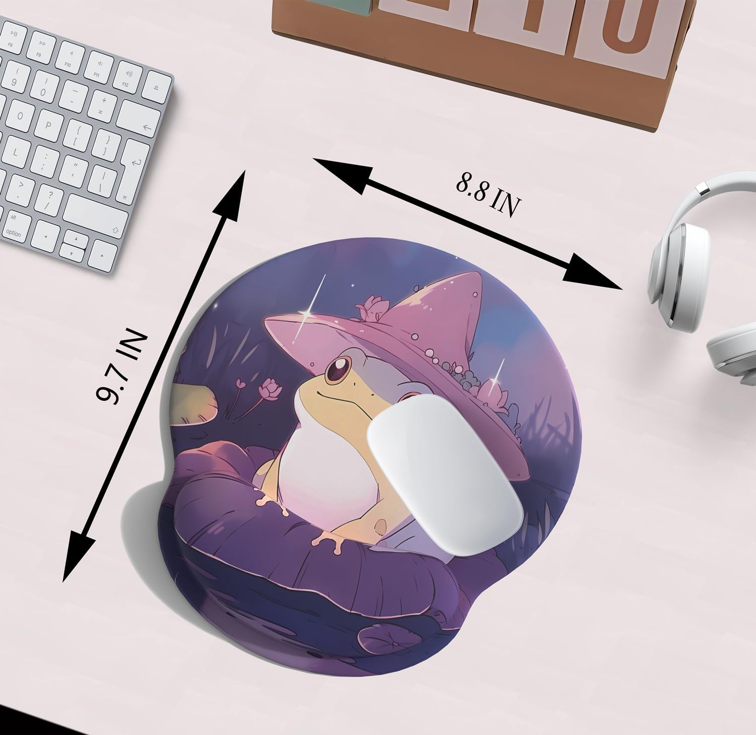 Ergonomic Cute Frog Mouse Pad, Designed to Alleviate Wrist Fatigue Gel Anti-Skid Pu Base Kawaii Game Office Desktop Accessories Purple Loading Pool Theme Wrist Support Aesthetic Style Mouse Pads 6 719OwJP6qPL. AC SL1500 - northernschoolofshiatsu.co.uk