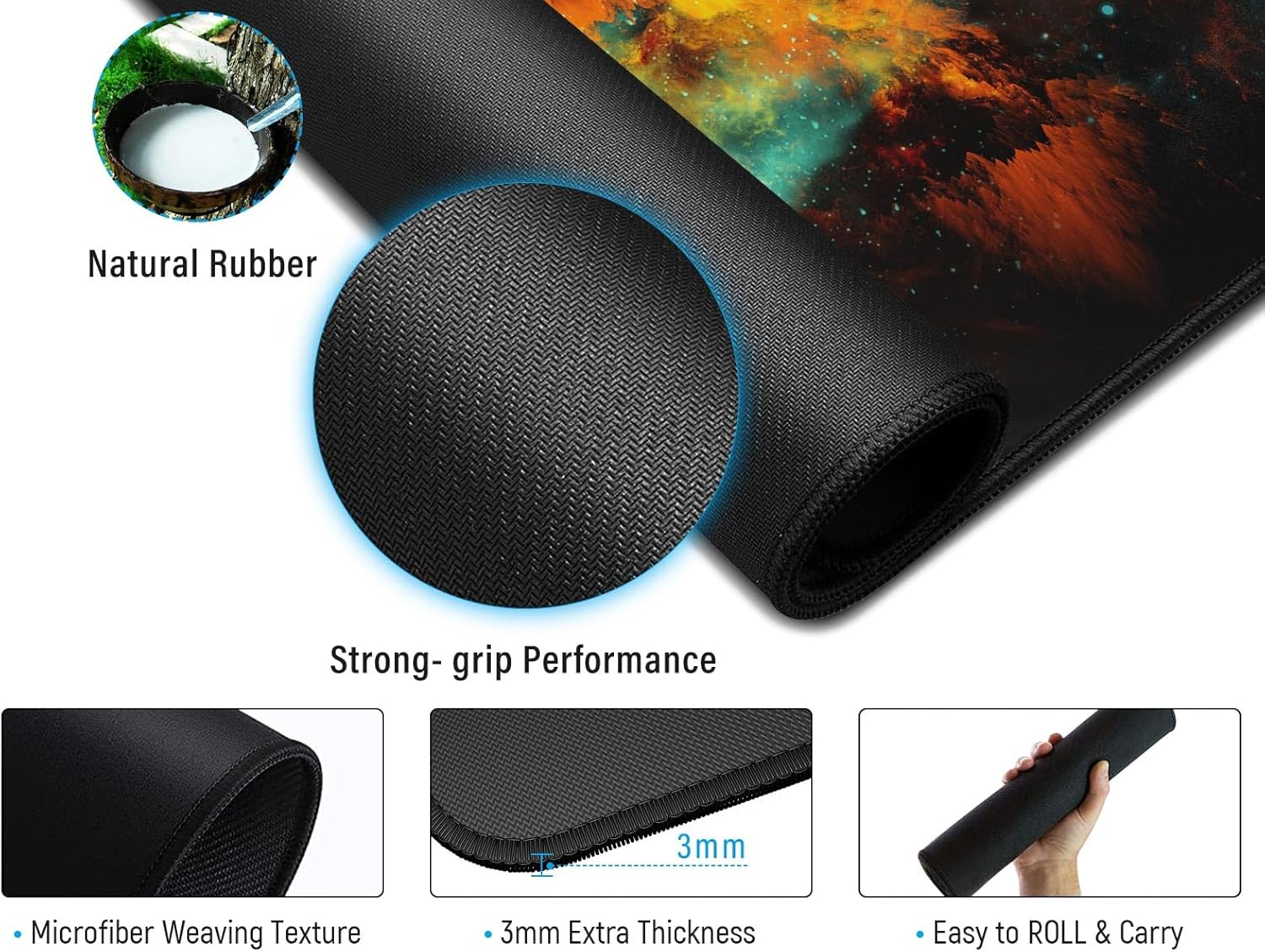 JIALONG Gaming Mouse Pad Desk Mouse Mat Large Size 35.4 x15.7inches Comfortable XXL Mousepad for Work Gaming Office Home 4 719bGPqIgsL. AC SL1500 - northernschoolofshiatsu.co.uk