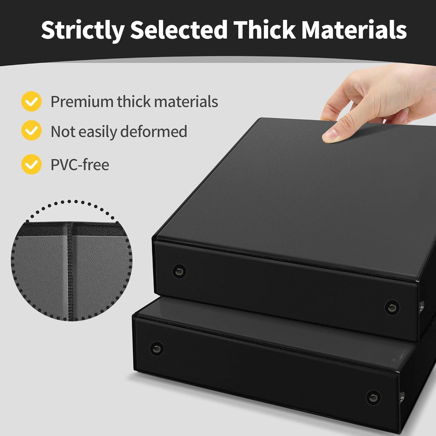 SUNEE 3 Ring Binder 1 Inch 1 Pack, Clear View Binder Three Ring PVC-Free (Fit 8.5x11 Inches) for School Binder or Office Binder Supplies, Purple Binder 47 - northernschoolofshiatsu.co.uk