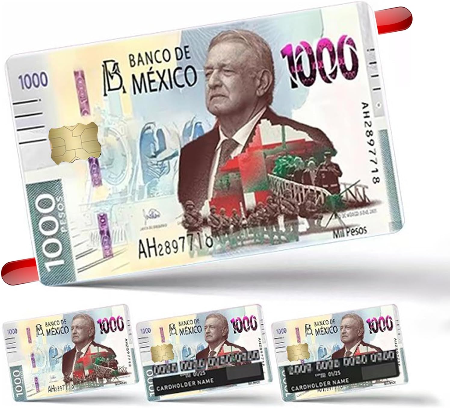 Amlo Peso Card Stickers, Personalizing Bank Card Skins | Removable, Slim, Waterproof, 4pcs Mexico Peso Culture Pattern (Color-D, 4PSC) 7 719zTsB2DdL. AC SL1500 - northernschoolofshiatsu.co.uk