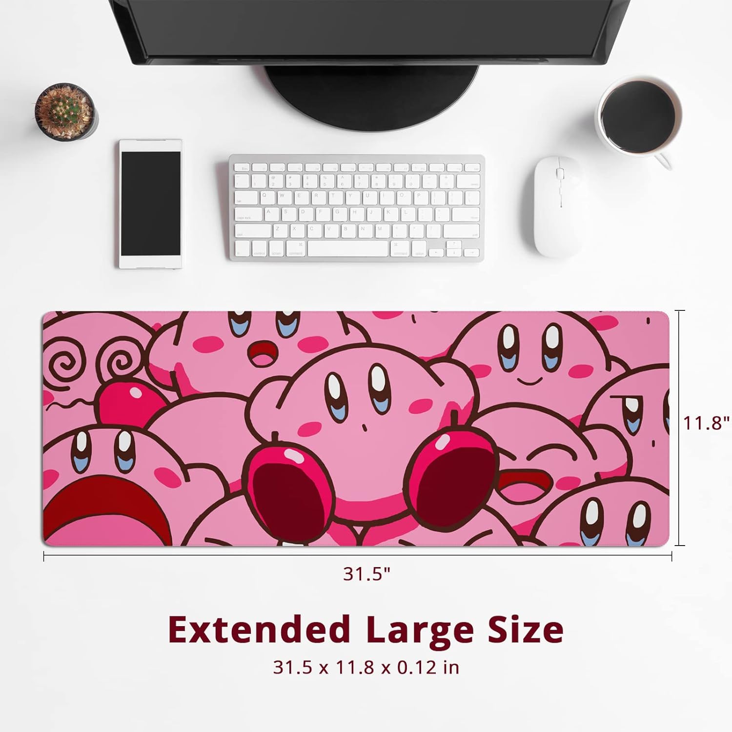 Gaming Mouse Pad Large with Stitched Edges, Japanese Anime Mouse Pad for Desk, Extended XL Long Full Desk Mousepad with Anti-Slip Base, Cute Desk Pad for Keyboard and Mouse, 31.5 x 11.8 in 2 71A8E0Psa+L. AC SL1500 - northernschoolofshiatsu.co.uk