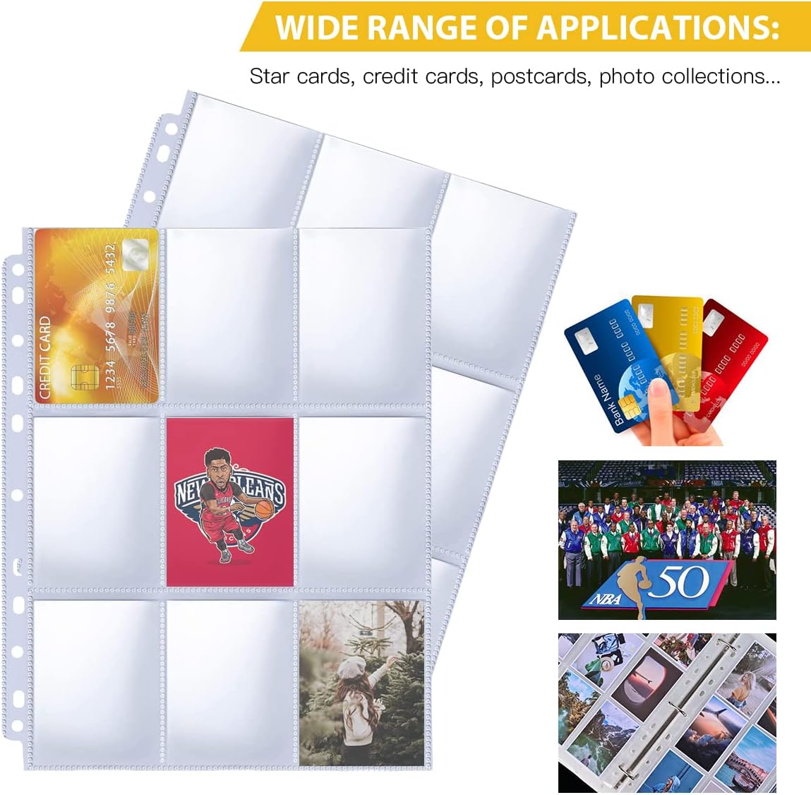 9 Pocket Page Protector, 390 Pack Trading Card Sleeve, Baseball Card Sheets for 3 Ring Binder, for Skylanders, MTG, Coupon, Game Cards, Trading Cards, Football Cards … 3 71AR4Hz1kvL. AC SL1200 - northernschoolofshiatsu.co.uk