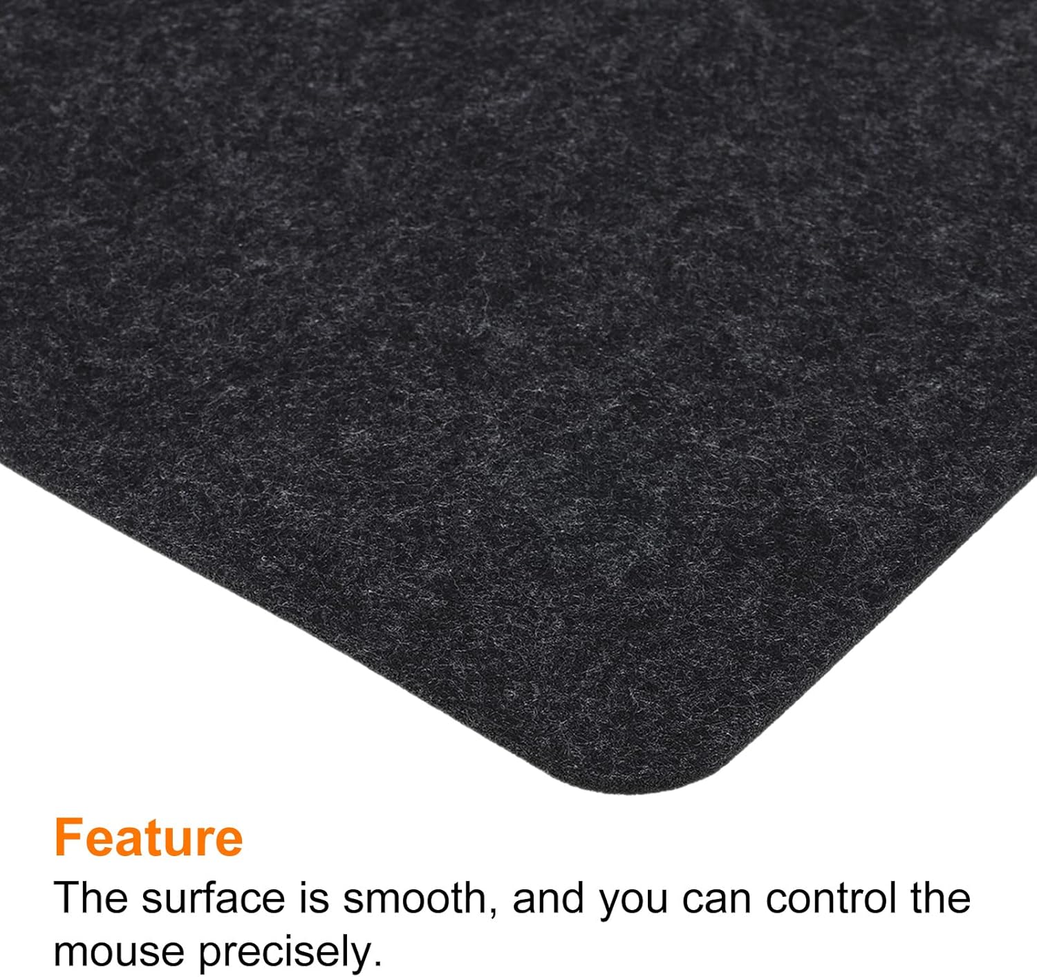 PATIKIL 24"x12" Desk Mat Protector, Felt Dual Side Desktop Pad Writing Mat for Office Home, Black 40 71AcB2Uq7BL. AC SL1500 - northernschoolofshiatsu.co.uk