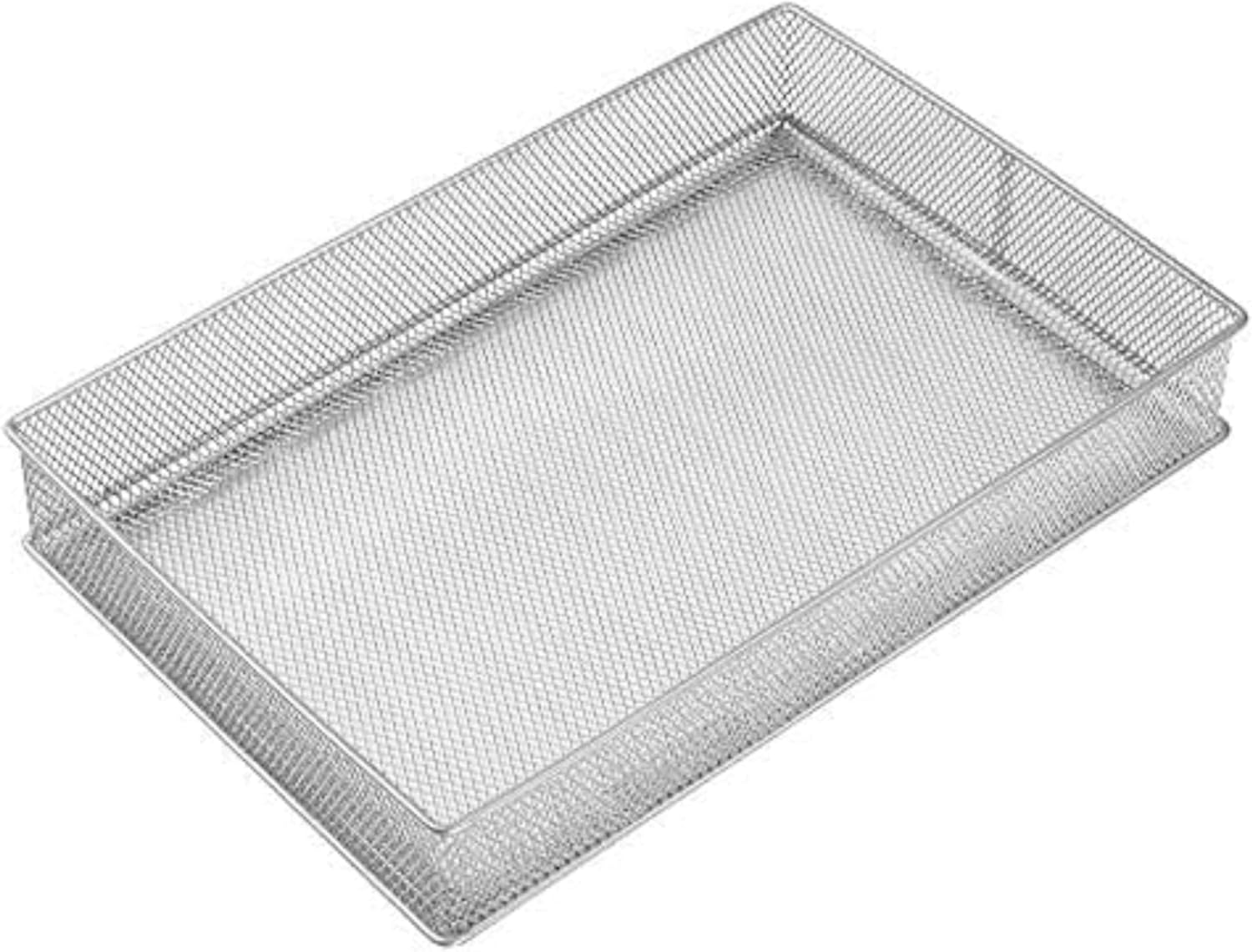 YBM HOME Silver Mesh Drawer Organizer and Storage for Kitchen Drawers, Serves as School Supply Holder, Office Desktop Organizer Basket, Makeup and Craft Supplies Organization, (1 Unit, 8x12x2 Inch) 9 71Ak2FzLU5L. AC SL1500 - northernschoolofshiatsu.co.uk