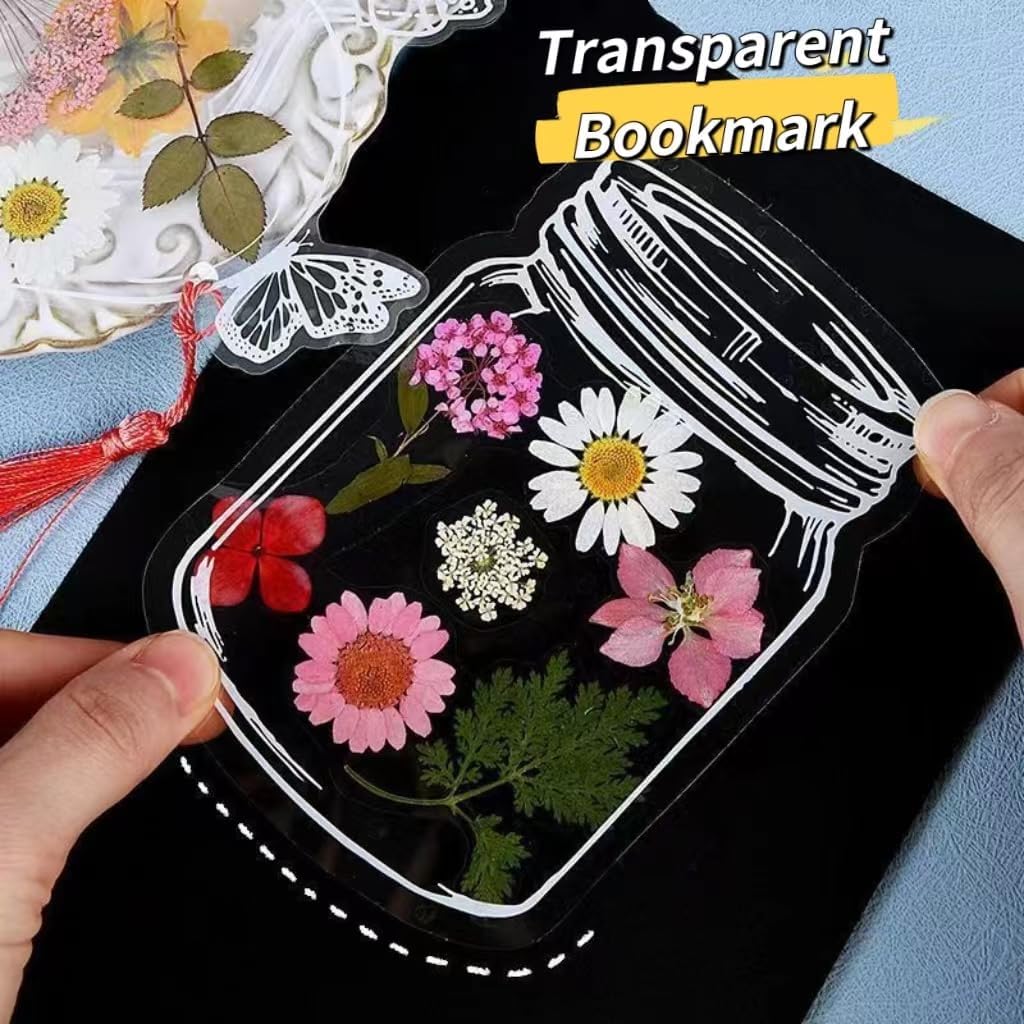 40PCS Large Size DIY Transparent Dried Flower Bookmarks,2025 New Dried Flower Bookmarks Kit, Handmade Botanical Specimen Bookmark,Funny Bookmarks Transparent Beautiful Flower Page 3 71Aw+PPXcBL. AC SL1024 - northernschoolofshiatsu.co.uk
