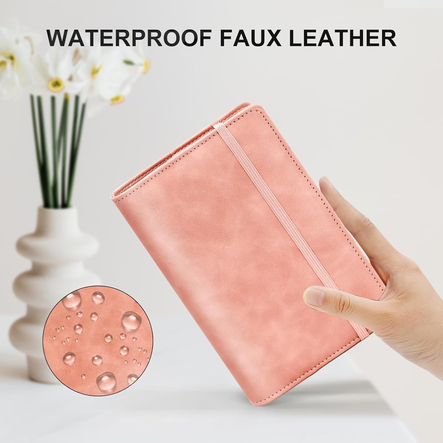 A5 Refillable 6 Ring Faux Leather Budget Binder,Mini Notebook Binder Cover for A5 Filler Paper,Loose Leaf Personal Planner Cover with Magnetic Buckle Closure(Marble Purple) 12 71B P6yYZ+L. AC SL1500 - northernschoolofshiatsu.co.uk