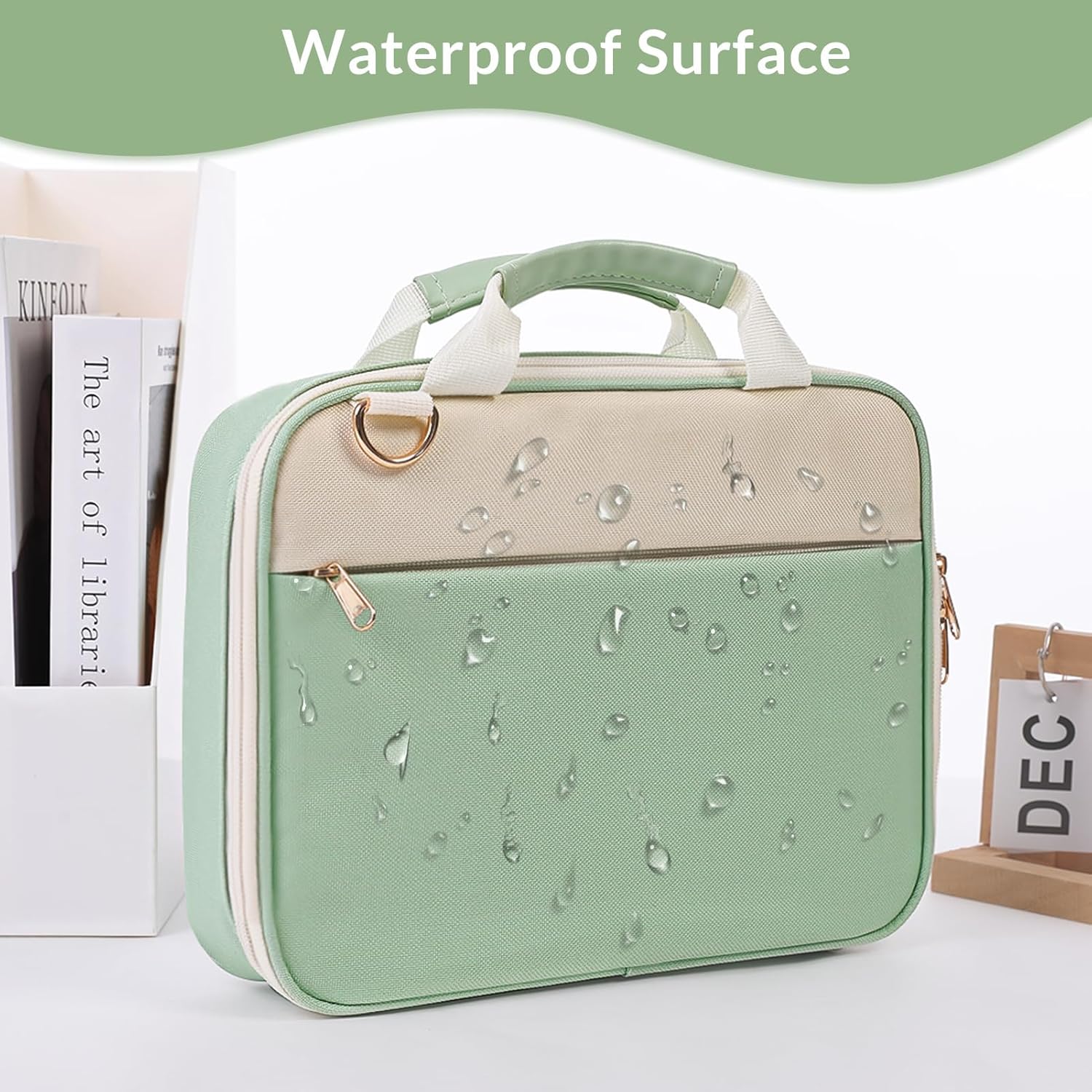 Bible Cover Case for Women, Green Bible Case with Handle and Zippered Pocket for Bible Accessories Supplies, Carrying Bible Bag with Detachable Pen Slot/Shoulder Strap for Ladies and Girls 8 71Bkea5UBEL. AC SL1500 - northernschoolofshiatsu.co.uk