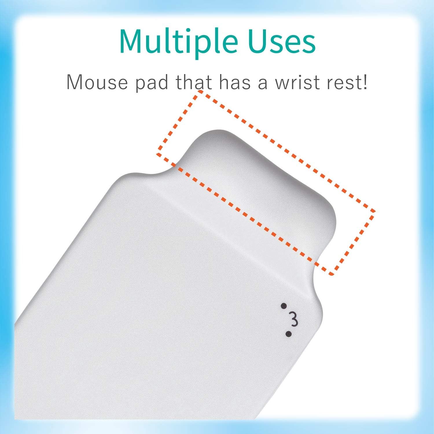 ELECOM Ergonomic Mouse Pad with Wrist Rest Gel Type for Laptop, Office & Home, Pain Relief Non-Slip Rubber Base MP-GELWH 2 - northernschoolofshiatsu.co.uk