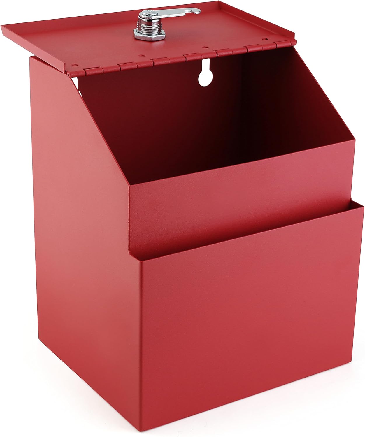 Metal Donation Box Charity Steel Collection Box Office Suggestion Box Secure Box With Top Slot and Lock with Keys Wall Mount with pre drilled holes 10x6x2.5" waterproof mailbox for Home Office(Gray) 115 71CKz63RtJL. AC SL1500 - northernschoolofshiatsu.co.uk