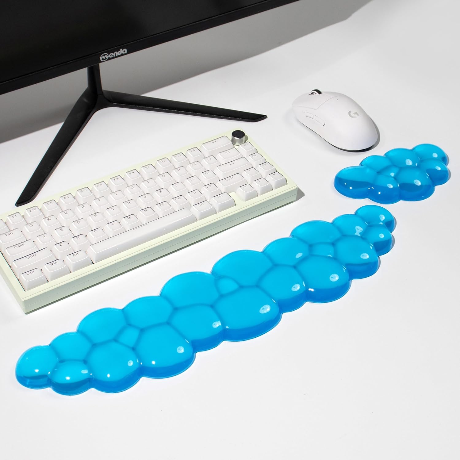 Clear Gel Wrist Rest for Keyboard and Mouse, White Silicone Keyboard Wrist Rest Set, Cute Ergonomic Wrist Rest for Keyboard 60%/75%(White) 54 71CVmOX3qsL. AC SL1500 - northernschoolofshiatsu.co.uk