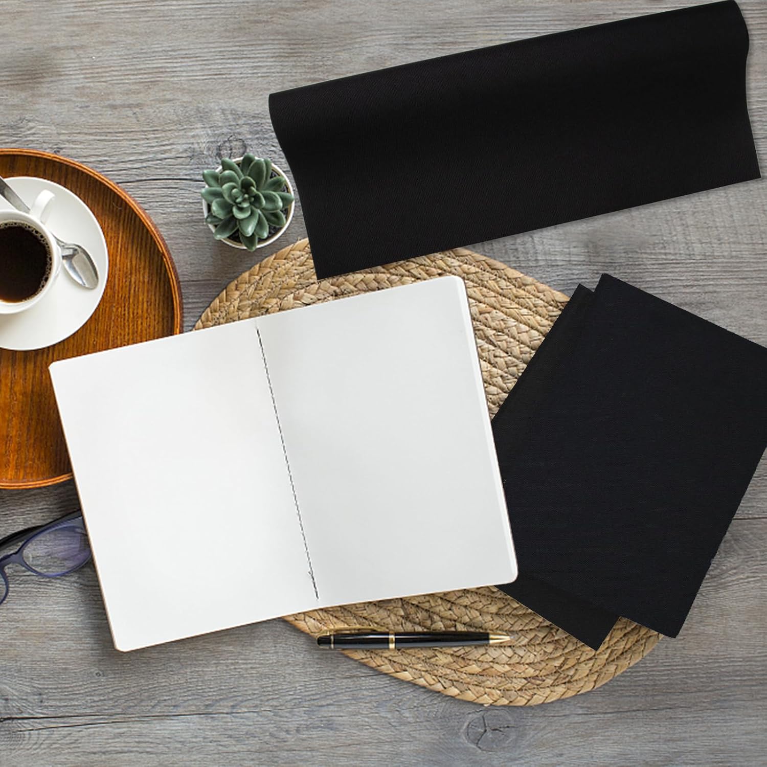 Book Cloth for Book Binding 57×17 Inch Black Fabric Surface Paper Backed Book Cover 4 71CYuEhBfUL. AC SL1500 - northernschoolofshiatsu.co.uk