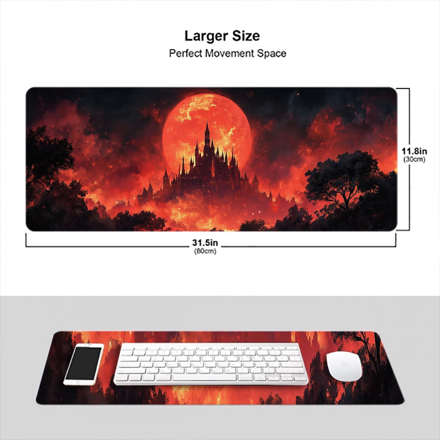 Japanese Samurai Desk Mat Anime Graffiti Large Gaming Mouse Mat with Stitched Edges,Non-Slip Waterproof Rubber Base Mous Mat 31.5"x11.8" Office Computer Keyboard Laptop Home 39 71F4MfmSXUL. AC SL1500 - northernschoolofshiatsu.co.uk
