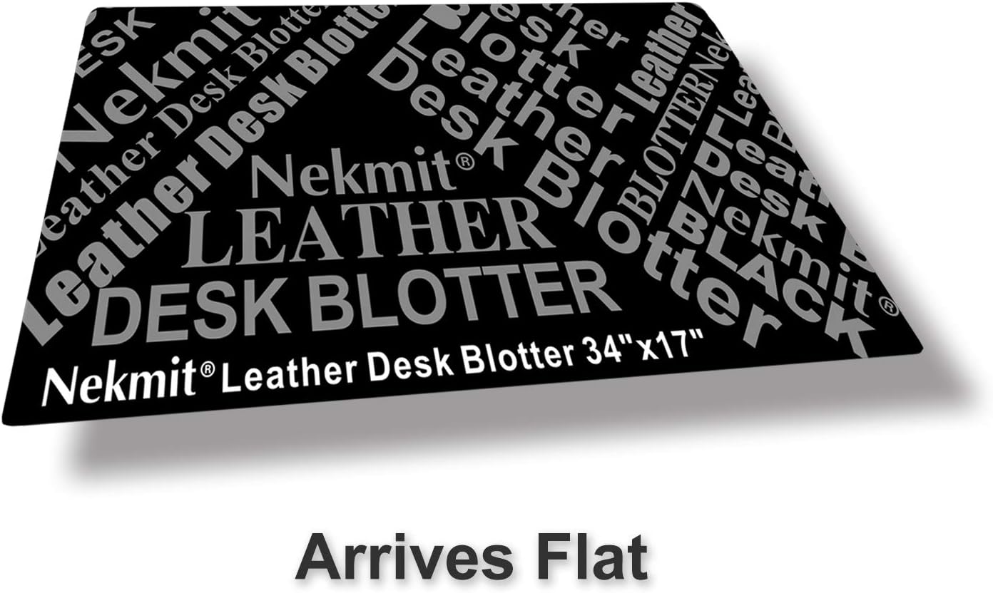 Nekmit Leather Desk Blotter Pad 17 x 12 Inches, Flat, Non-Slip, Waterproof, Black 12 71FUyzqJbPL. AC SL1500 - northernschoolofshiatsu.co.uk