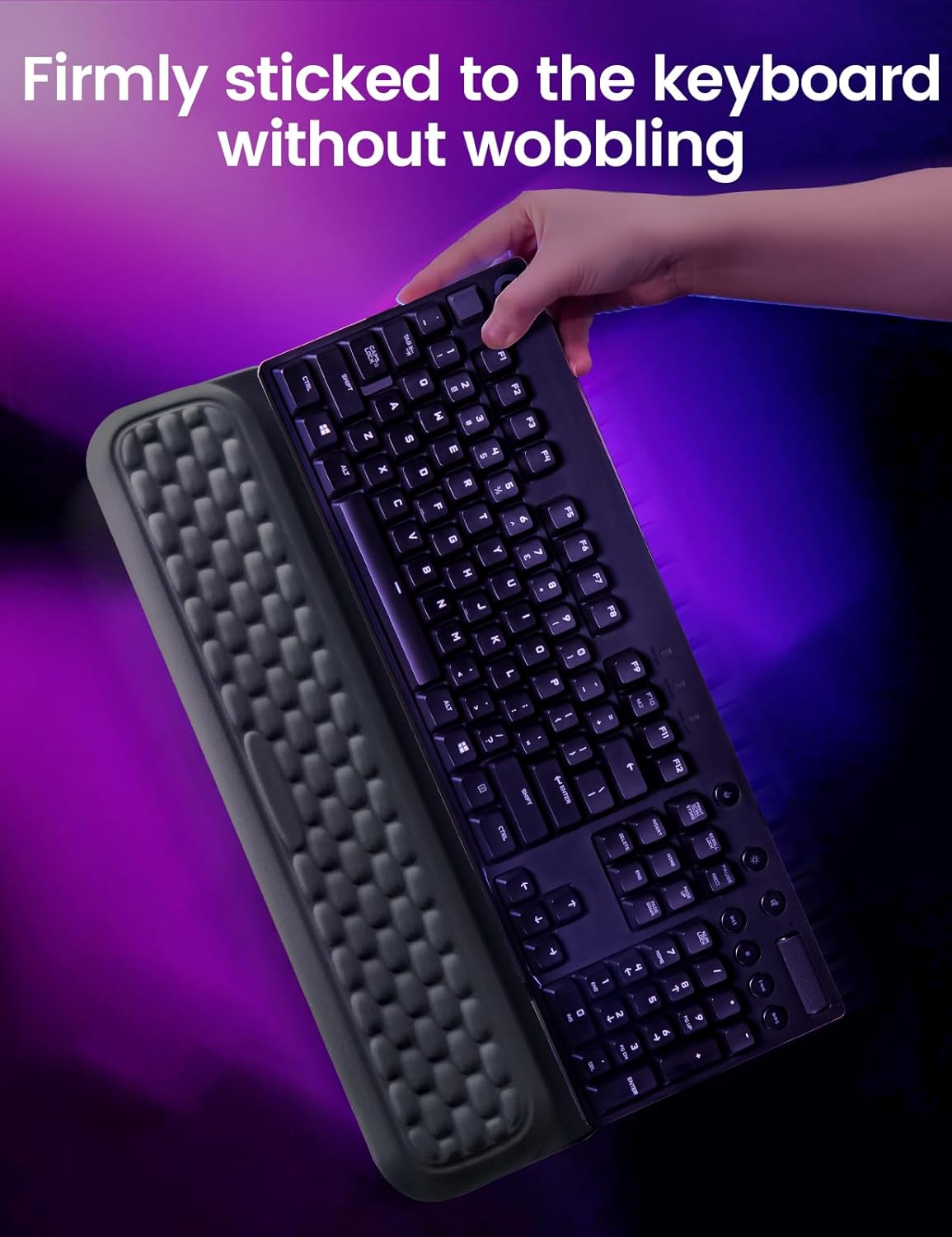 Mechanical Keyboard Wrist Rest with Sticker, Full-Size Gaming Keyboard Support Pad, Desk Ergonomic Cushion for Computer Typing Office Work Home Gaming, Soft Memory Foam Arm Palm Hand Pain Relief Gift 6 71FoH+hB6EL. AC SL1500 - northernschoolofshiatsu.co.uk