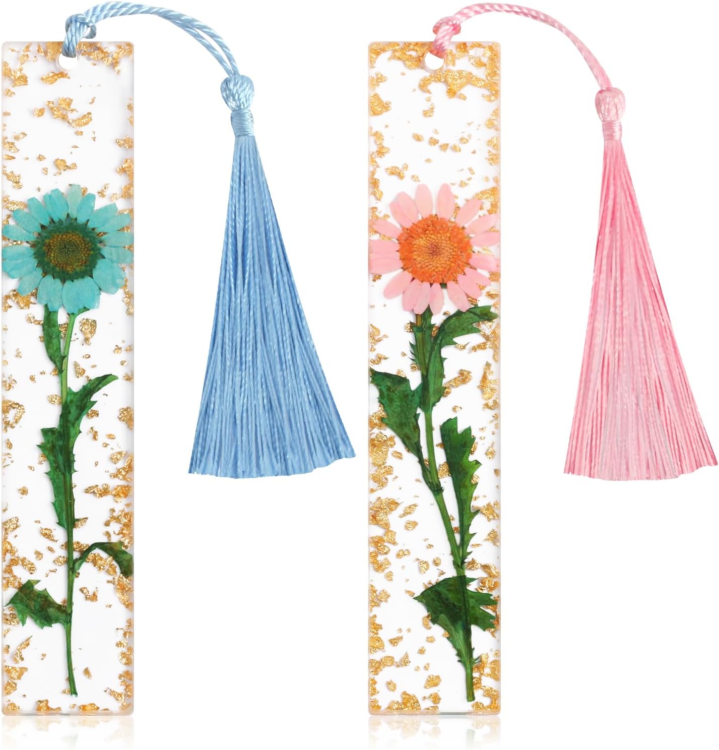 Book Marks for Book for Women, Kaluofan 2PCS Dried Flower Bookmarks with Tassels, Bookmarks for Women, Durable Handmade Dried Flower Resin Bookmarks, Pretty and Increase Reading Interest 26 71GJBoLhTFL. AC SL1500 - northernschoolofshiatsu.co.uk