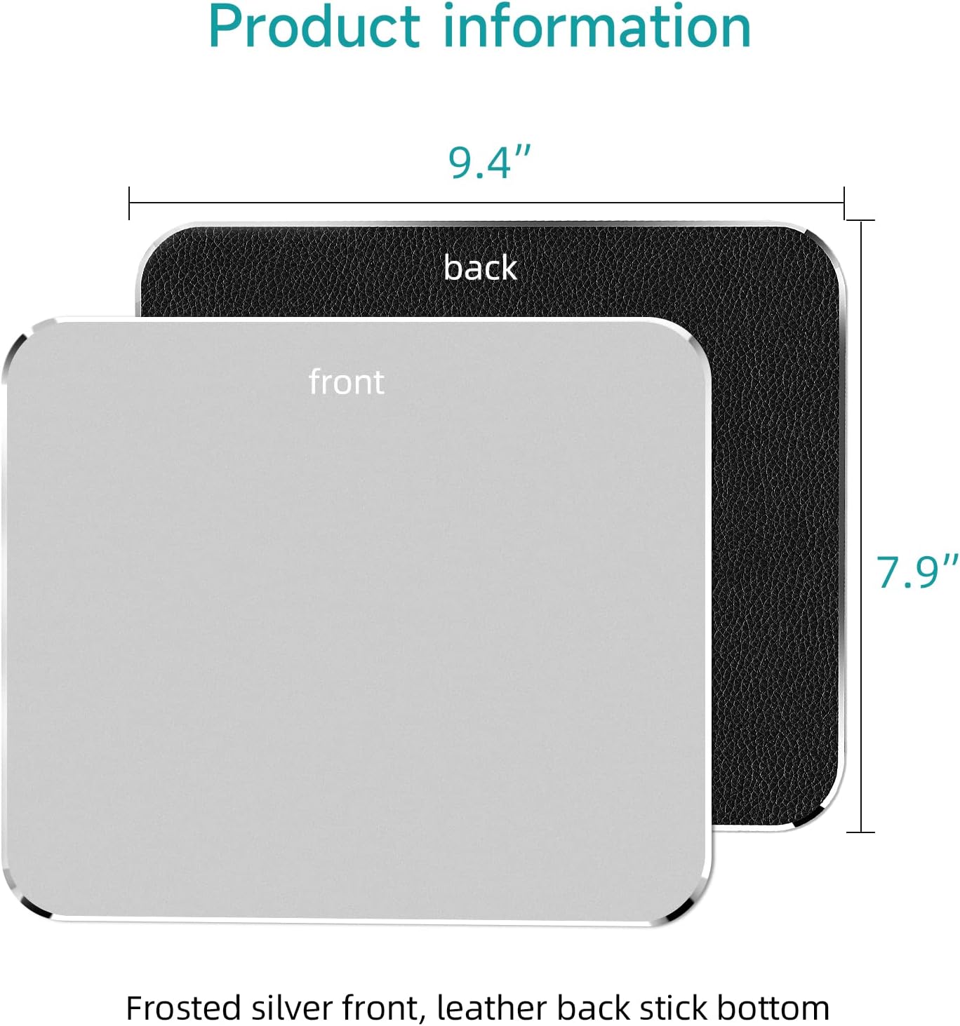 Mouse Pad, Hard Silver Metal Aluminium Mouse Mat, Smooth Thin Dual-Side Waterproof Mouse Pad for Home, Office and Gaming, Fast and Accurate Control, Silver (Medium) 2 71H4ui4f7ZL. AC SL1500 - northernschoolofshiatsu.co.uk