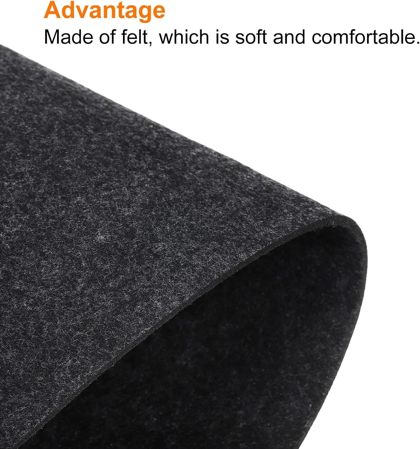 PATIKIL 24"x12" Desk Mat Protector, Felt Dual Side Desktop Pad Writing Mat for Office Home, Black 39 71I t8S +9L. AC SL1500 - northernschoolofshiatsu.co.uk