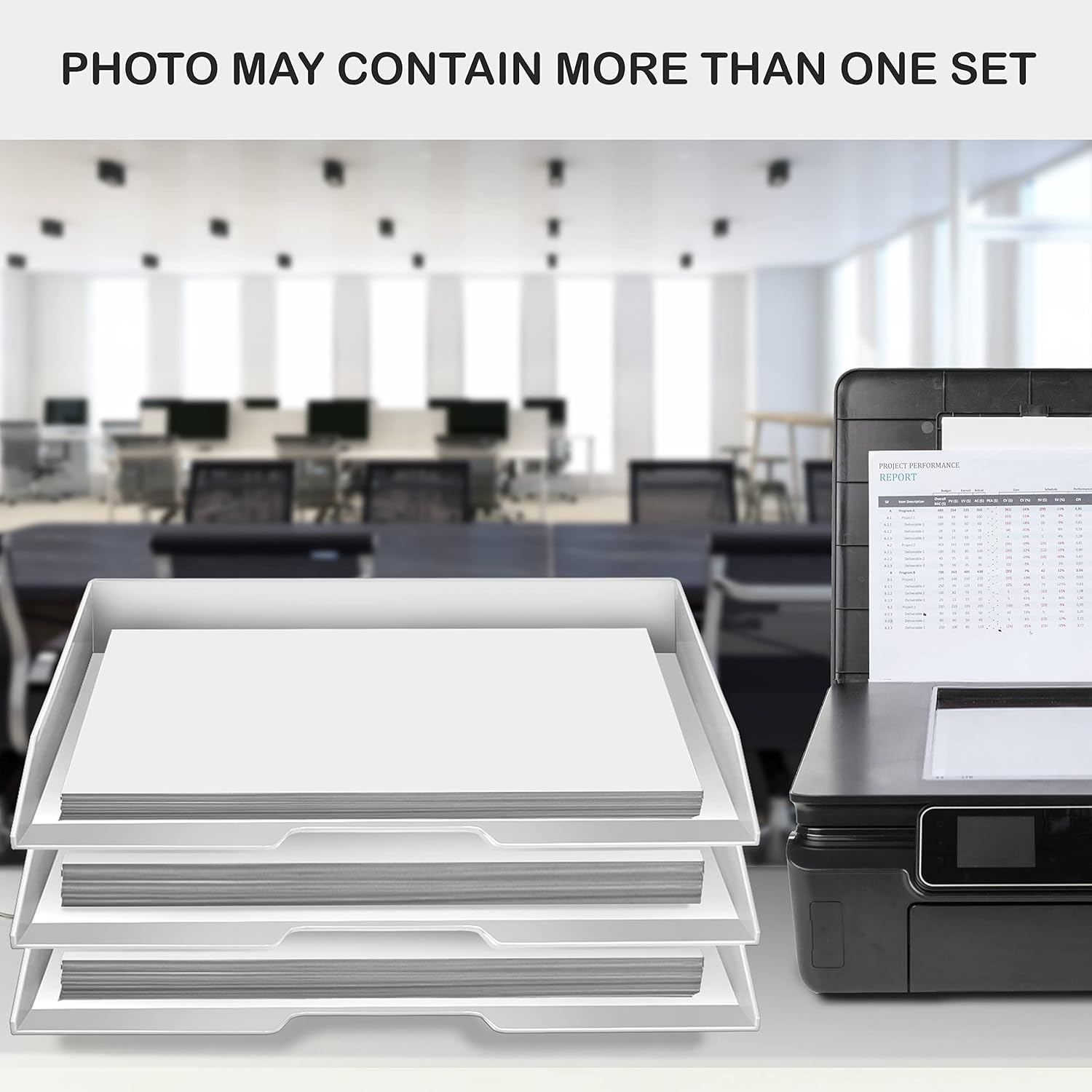 Acrimet Stackable Letter Tray 2 Tier Side Load, Plastic, Desktop File Organizer (White Color) 5 71I2eg50IRL. AC SL1500 - northernschoolofshiatsu.co.uk