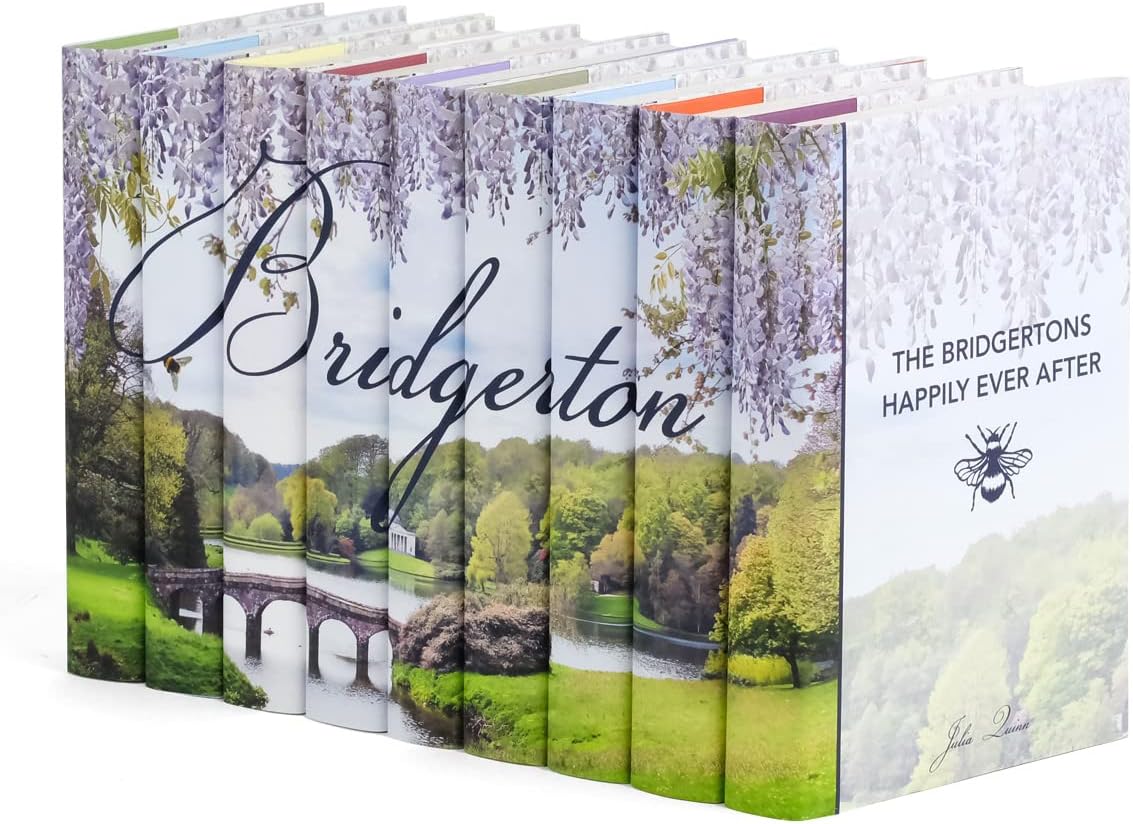Juniper Books Bridgerton Set | 9-Volume Hardcover Book Set with Custom Designed Dust Jackets | Author Julia Quinn 2 - northernschoolofshiatsu.co.uk