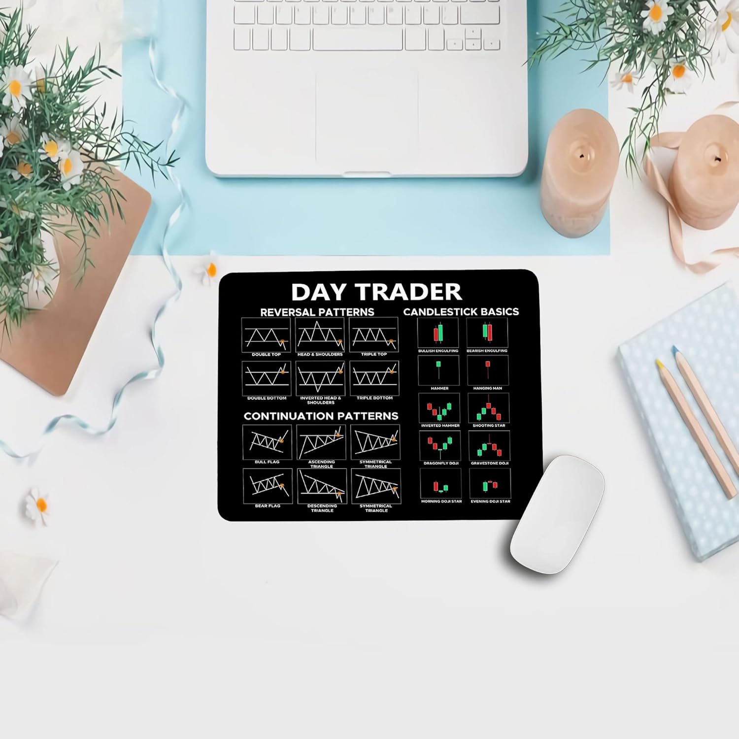 Day Trader Mouse Mat Large Gaming Pad for Mouse and Keyboard Mouse Mat Pad QDH 7 71JWljOzWbL. AC SL1500 - northernschoolofshiatsu.co.uk