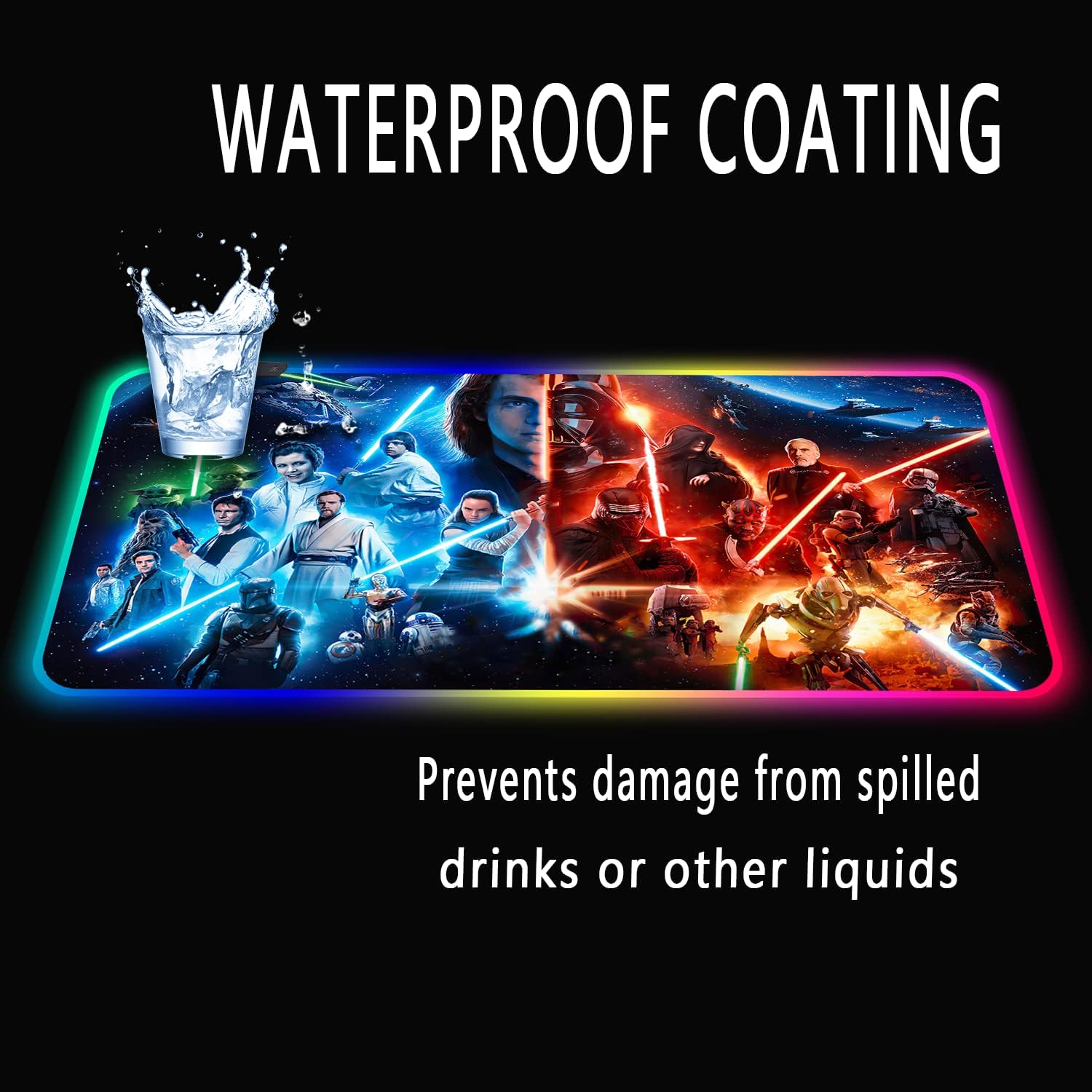 Anime Mouse pad,RGB Gaming Mouse Pad 14 Lighting Modes,Large LED Mousepad 31.5X15.7 X0.16IN Wiith Non-Slip Rubber Base, for Boys and Girls 5 71KS3HyoogL. AC SL1500 - northernschoolofshiatsu.co.uk