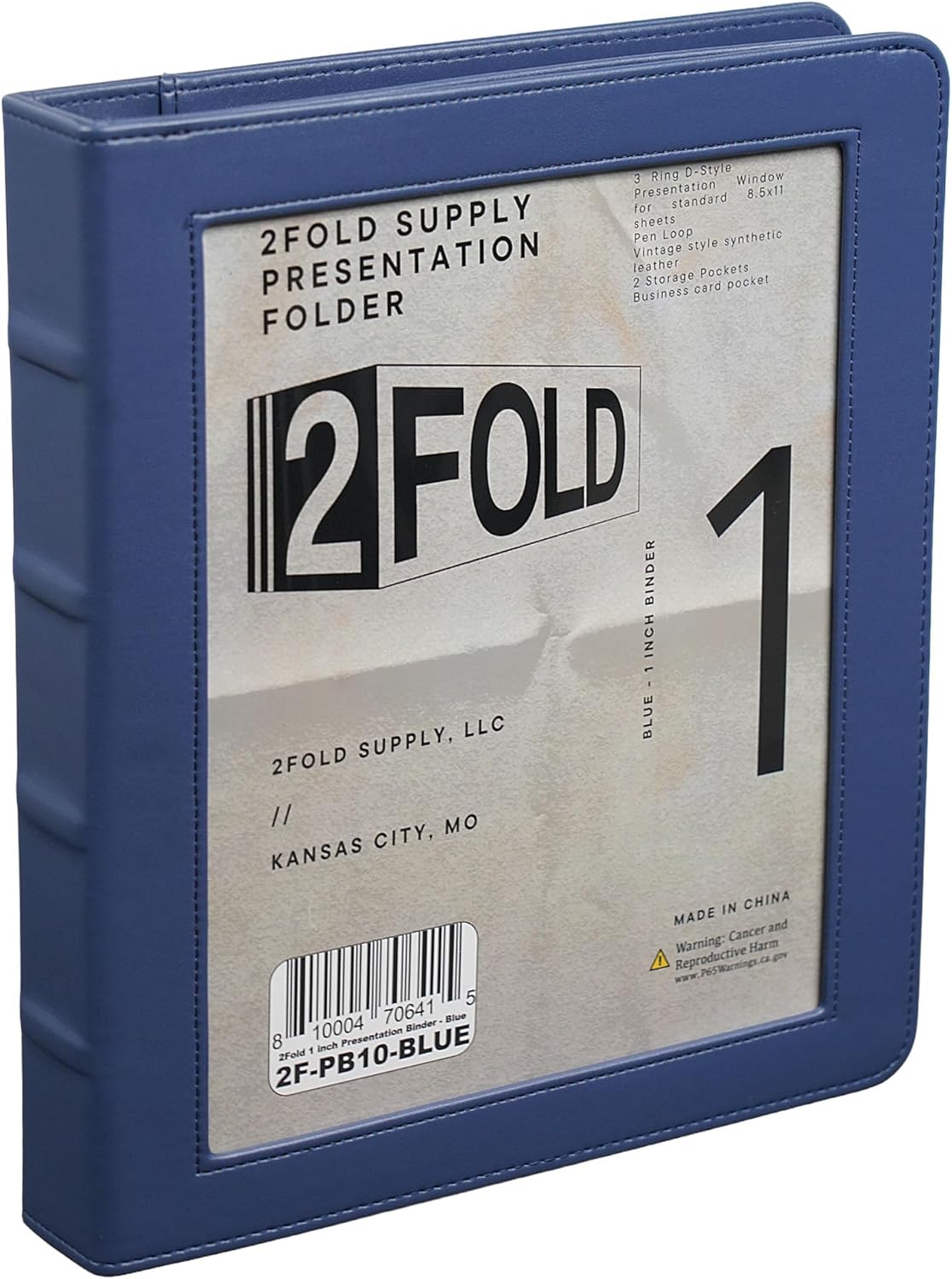 2Fold 3 Ring Binder 1.5 Inch with Clear Front Pocket - Premium PU Faux Leather Presentation Binder - Storage Pockets for Office Supplies, Business Card Holder, Pen/Pencil Loop (1.5 Inch, Black) 1 71KfT+10BbL. AC SL1500 - northernschoolofshiatsu.co.uk