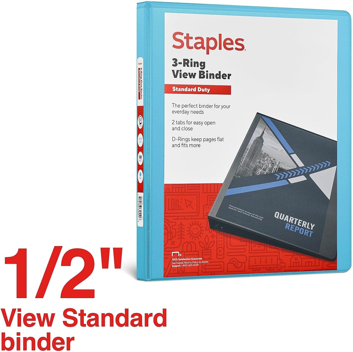 Staples 82648 Standard 1 1/2-Inch 3-Ring View Binder Orange (26442-Cc) 121 71LNoErqDNL. AC SL1500 - northernschoolofshiatsu.co.uk