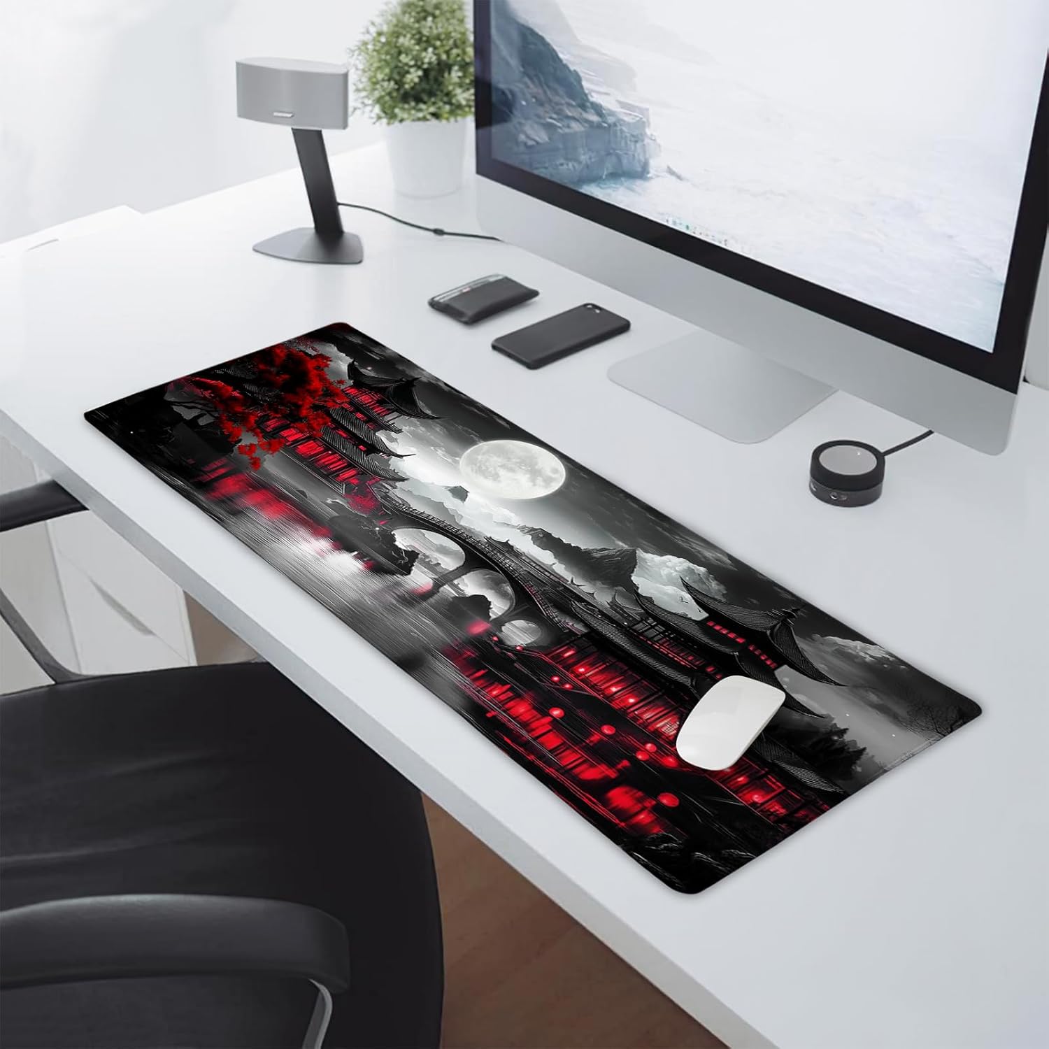Cute Frog Mouse Pad Kawaii Extended Desk Mat Green Large XL Mousepad Non-Slip Rubber Base Stitched Edge Long Keyboard Pad for Desk Gaming Laptop Desktop,31.5×11.8 Inch 24 71LqJVlEQ7L. AC SL1500 - northernschoolofshiatsu.co.uk