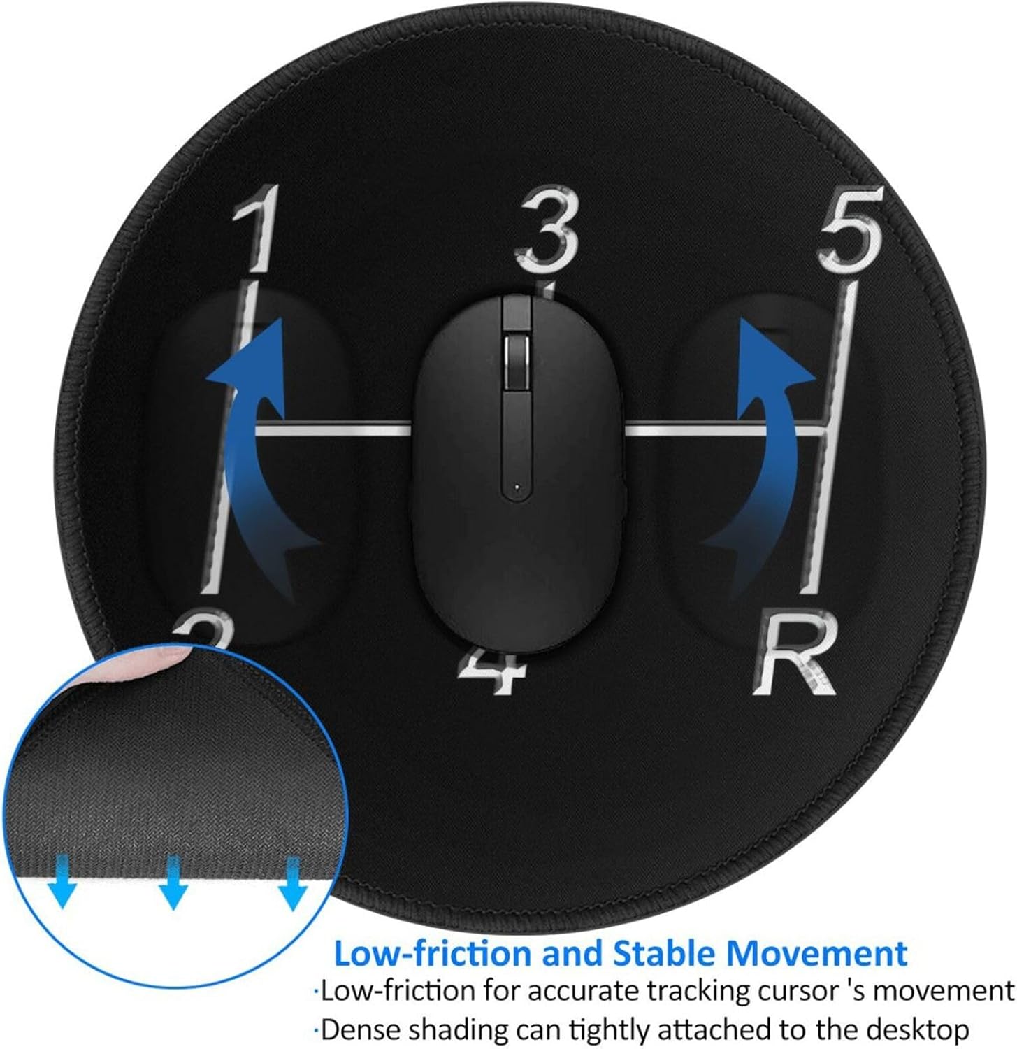 Mouse Pad Racing Car Lover Mouse Pads for Desk with Non-Slip Rubber Base Office Computer Round Mousepad Mat for Home Office Desk Accessories 2 71Lv hETO7L. AC SL1500 - northernschoolofshiatsu.co.uk