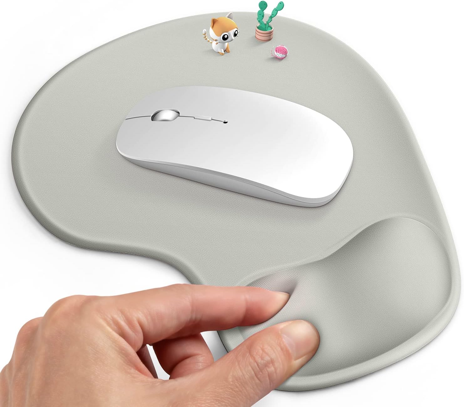 Soqool Mouse Pad, Ergonomic Mouse Pad with Comfortable Gel Wrist Rest Support and Non-Slip PU Base for Easy Typing Pain Relief, Durable and Washable, Classic Black 7 71MKPQM46ZL. AC SL1500 - northernschoolofshiatsu.co.uk