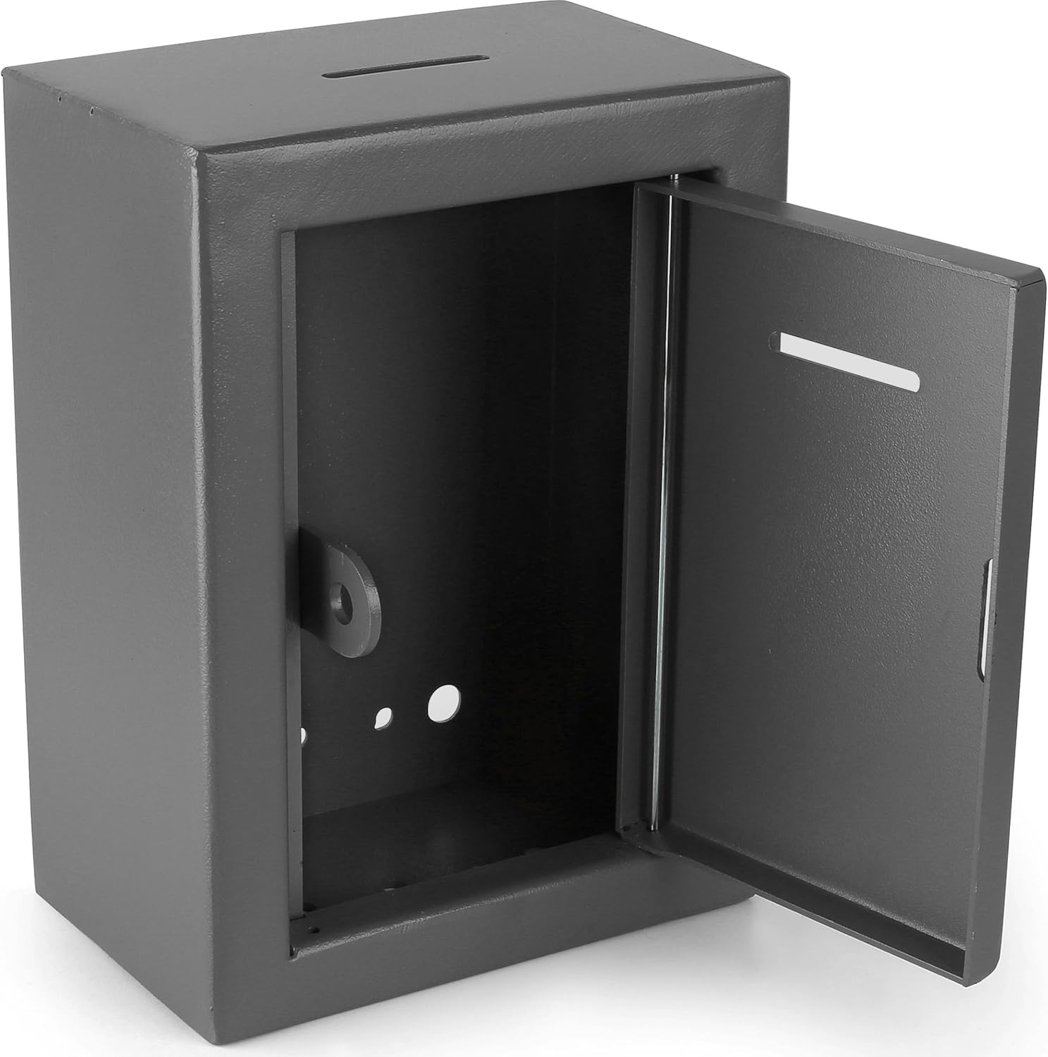Metal Donation Box Charity Steel Collection Box Office Suggestion Box Secure Box With Top Slot and Lock with Keys Wall Mount with pre drilled holes 10x6x2.5" waterproof mailbox for Home Office(Gray) 18 71MNPWnrmXL. AC SL1500 - northernschoolofshiatsu.co.uk