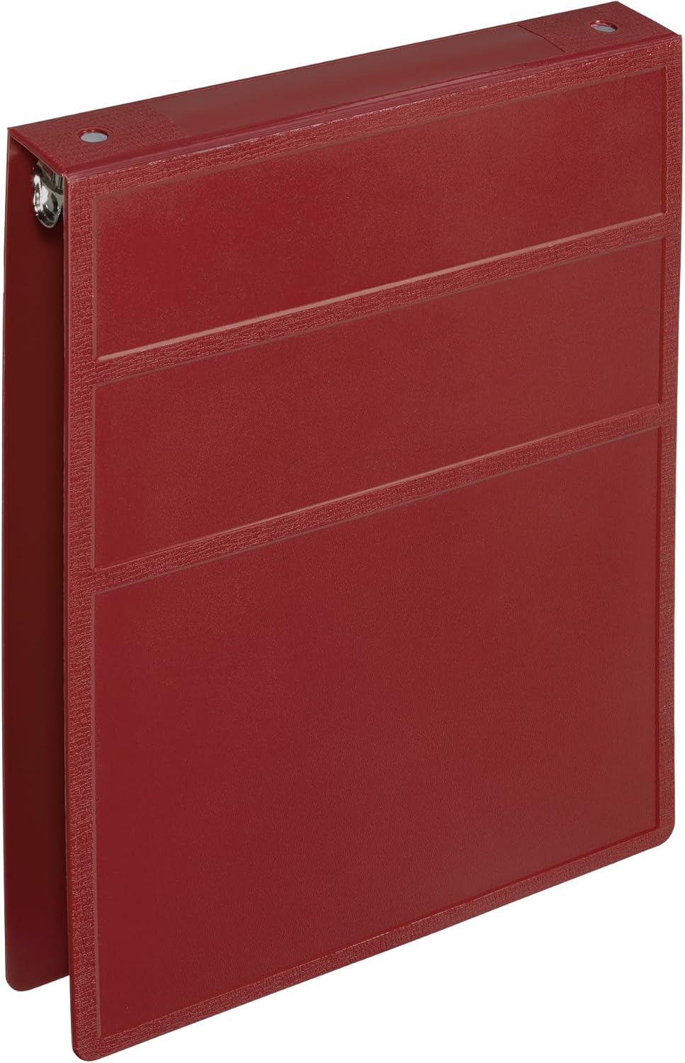 Carstens 1-Inch Heavy Duty 3-Ring Binder - Top Opening, Powder Blue, Durable Plastic, Precision No-Gap Rings, Waterproof Cover, No Pockets, Holds 125 US Letter Sheets, BPA-Free, Made in USA (8754-3R) 7 - northernschoolofshiatsu.co.uk