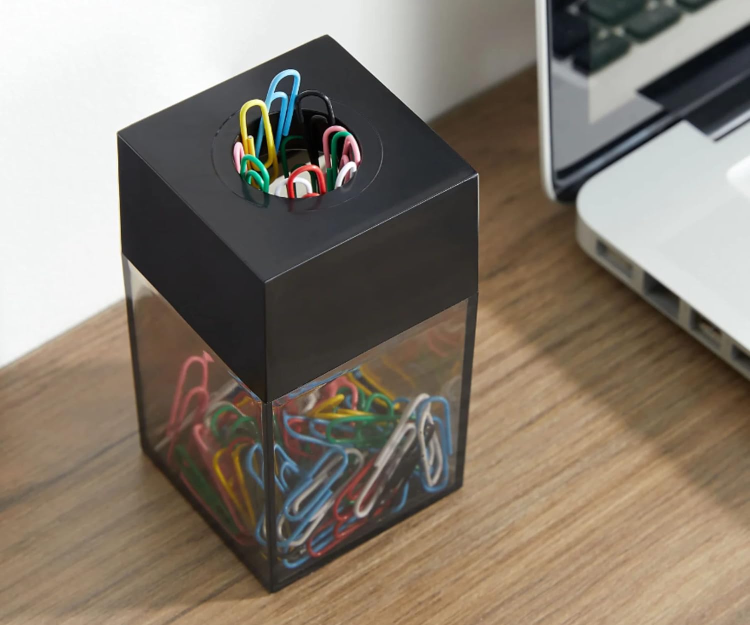 1InTheOffice Magnetic Paper Clip Dispenser, Small Black, 3 Pack with 150 Clips 6 71MdzpzYiTL. AC SL1500 - northernschoolofshiatsu.co.uk