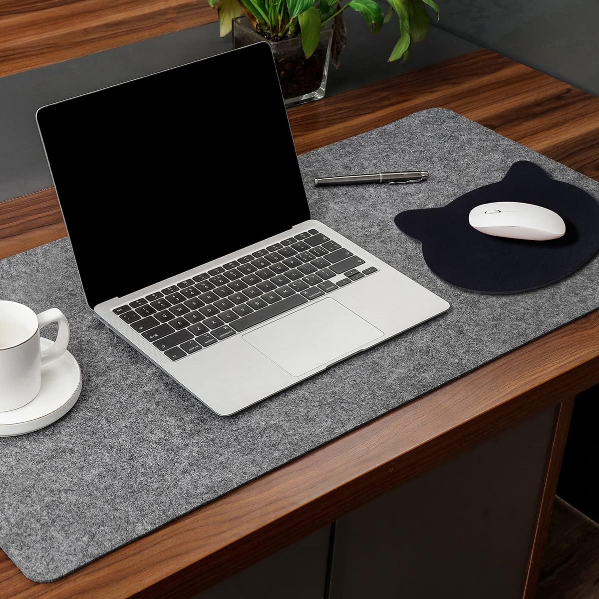 Mouse Pad Cat Motive, Mousepad Desk Accessory Cute Office Gaming Laptop Mouse Mat (Black) 5 71N5Y5uZHTL. AC SL1200 - northernschoolofshiatsu.co.uk