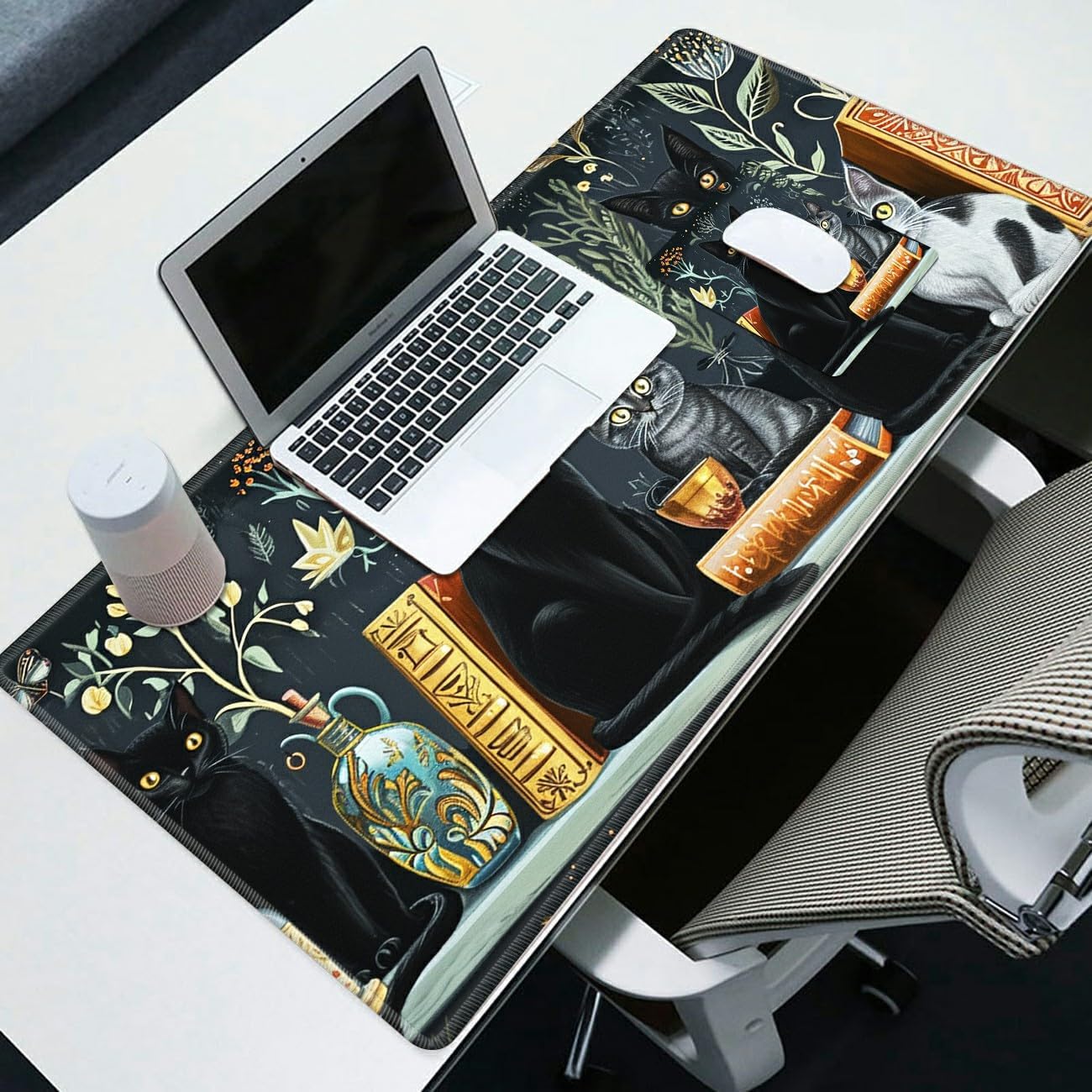 Moon Star Galaxy Floral Mouse Pad Mat for Laptop Mousepads Non-Slip Rubber Base Mouse Pads for Compute Working Home Office Accessories 48 71Nd7ZitdkL. AC SL1300 - northernschoolofshiatsu.co.uk