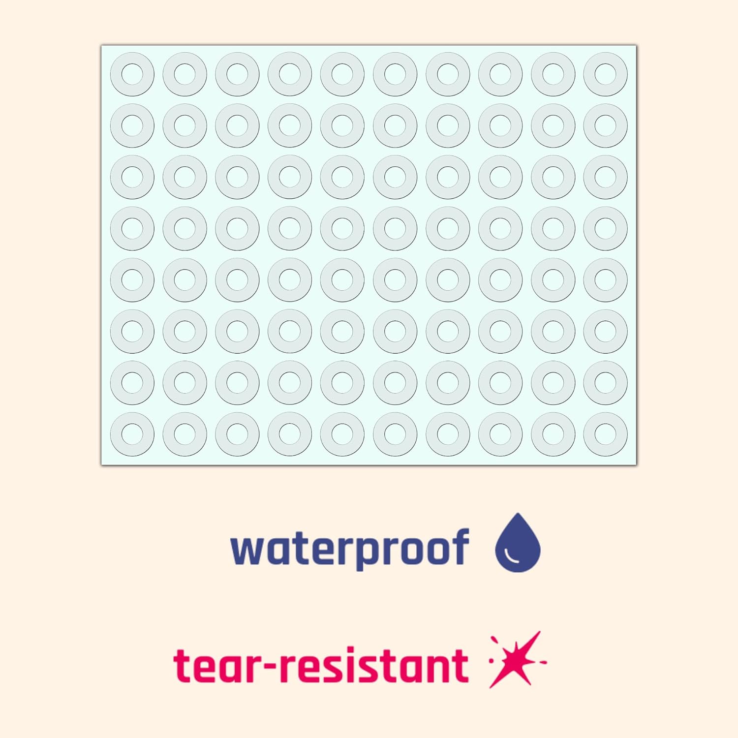 800 Pieces - Clear Hole Punch Reinforcement Stickers, Paper Binder Protector Labels for Hole-Punched Pages 3 71Nhc1z1FJL. AC SL1500 - northernschoolofshiatsu.co.uk