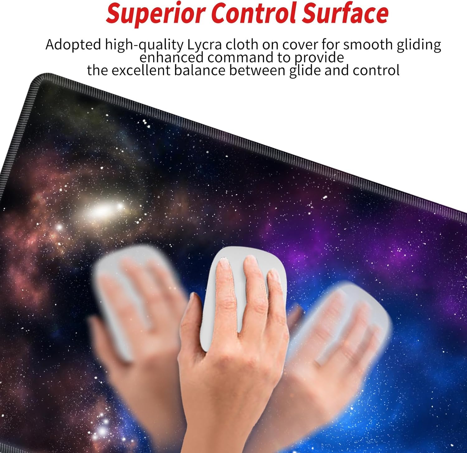 Galaxy Mouse Pad XXL Large Space Mousepad 24x12 Desk Mat Gaming Desk Pad Long Big Computer Mat Extended Mouse Mat for Wireless Mouse Non Slip Work Laptop 4 71NqfdiwlnL. AC SL1500 - northernschoolofshiatsu.co.uk
