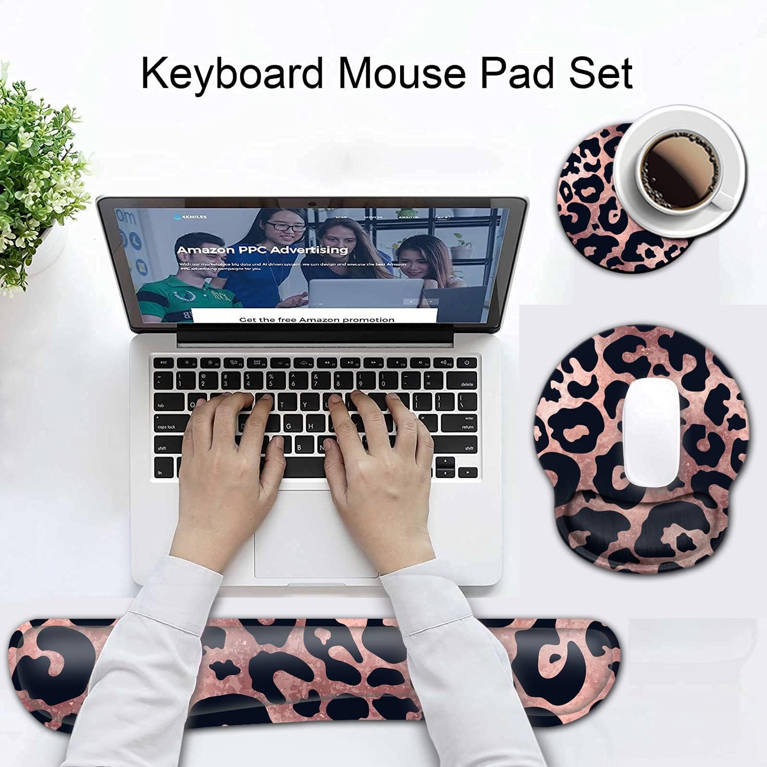 Ergonomic Mouse Pad Wrist Support and Memory Foam Keyboard Wrist Rest Set, for Gaming Computer Office Laptop Easy Typing Wireless Mouse Mat,Gel Gaming Cute Black & White Cowhide Fur Pattern Desk Pad 7 71Nr+yWVUcL. AC SL1495 - northernschoolofshiatsu.co.uk