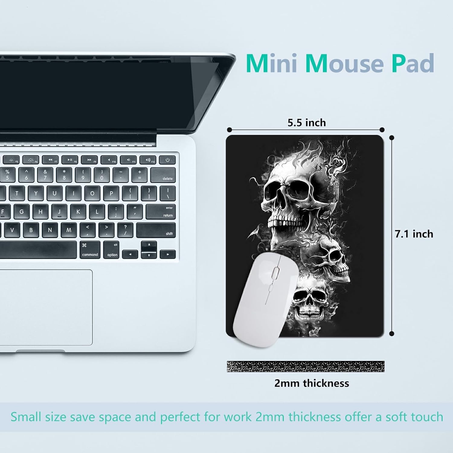 Moon Star Galaxy Floral Mouse Pad Mat for Laptop Mousepads Non-Slip Rubber Base Mouse Pads for Compute Working Home Office Accessories 2 71OAAZWNBSL. AC SL1500 - northernschoolofshiatsu.co.uk