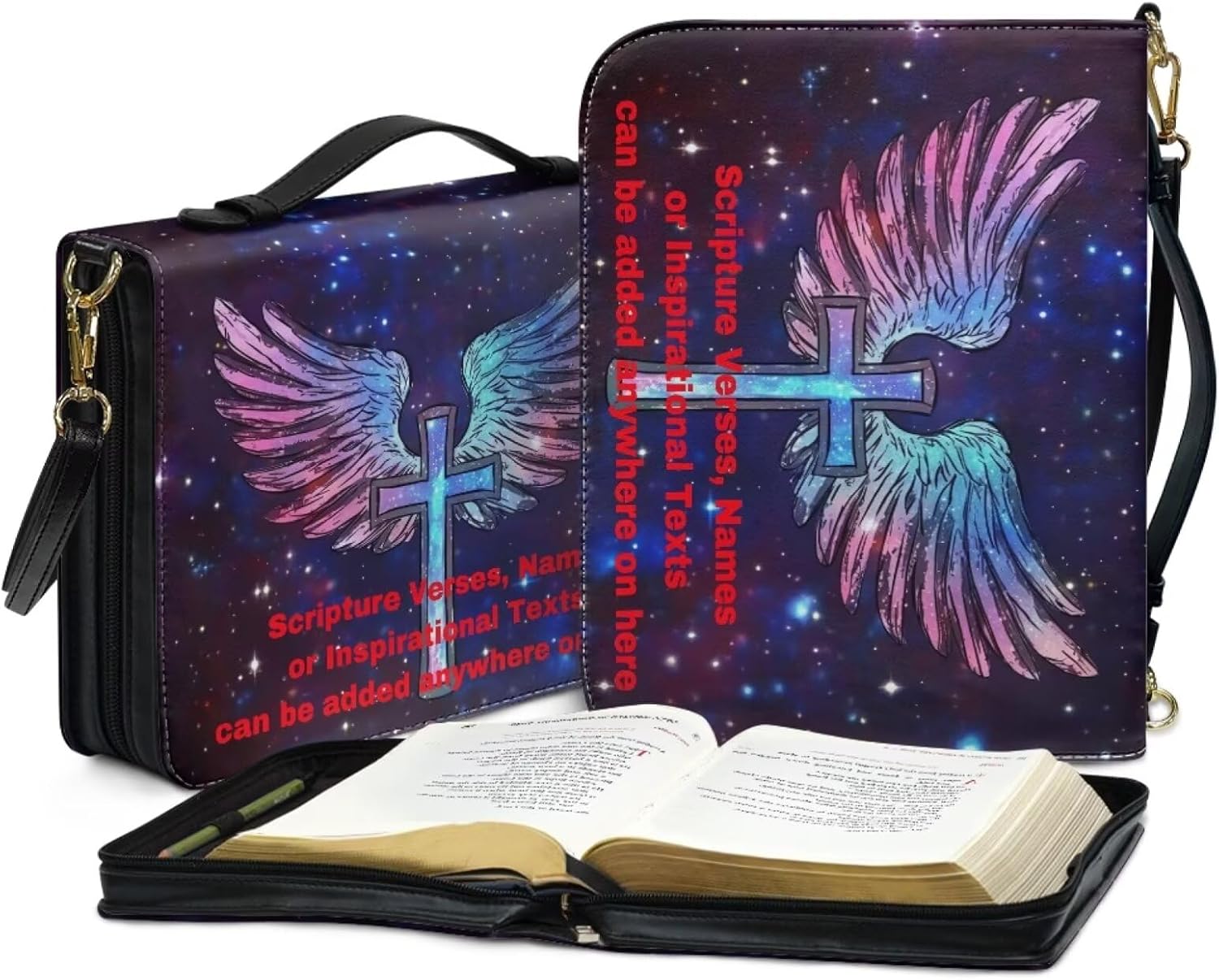 Custom Personalized PU Leather Bible Cover Case for Women,Customized Bible Cases Bible Tote Bag Bible Carrying Case Bible Carrier with Detachable Shoulder Strap,2XL 112 71OEz90tJoL. AC SL1500 - northernschoolofshiatsu.co.uk