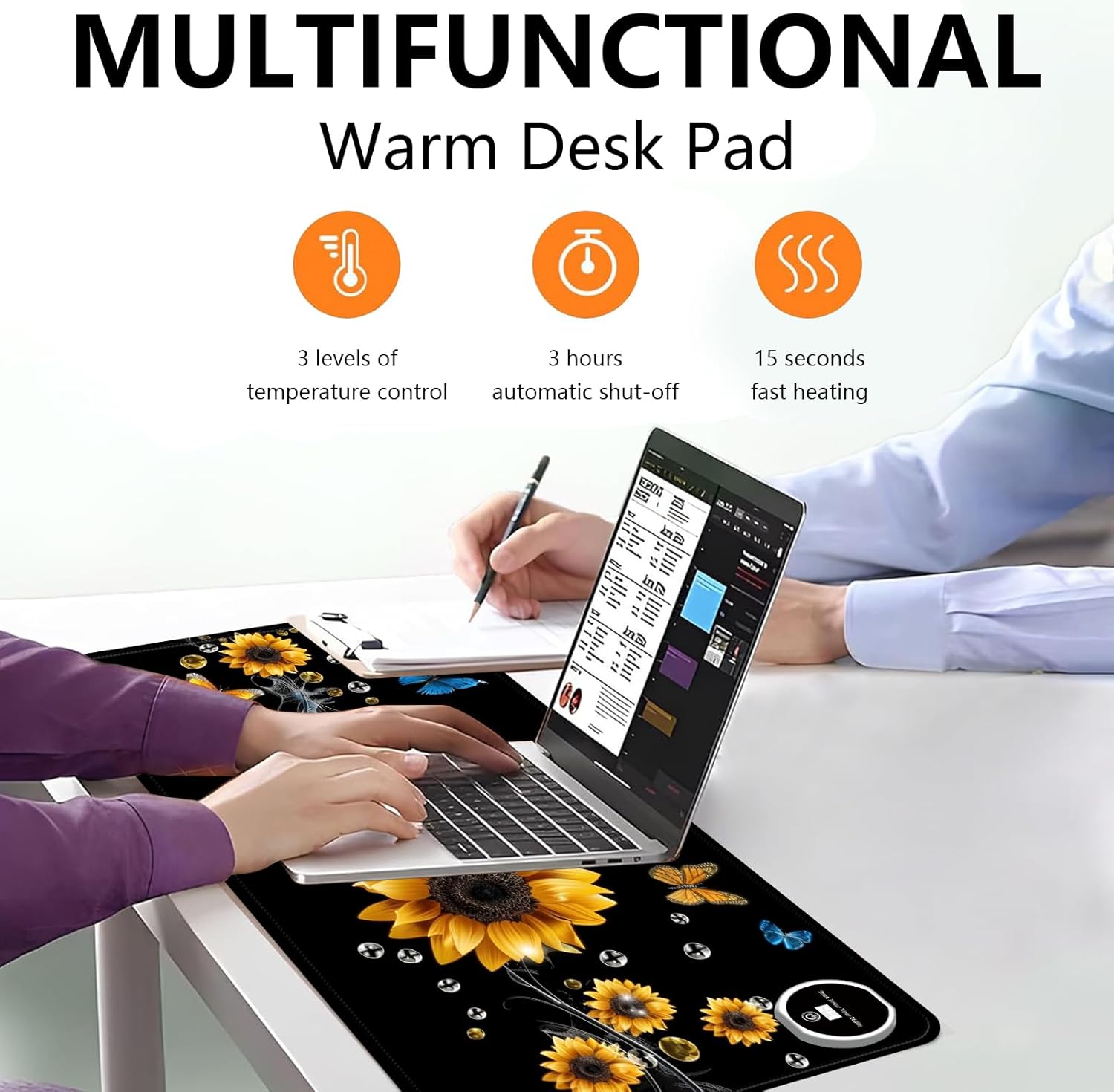 Heated Mouse Pad with 3 Levels Heated & 3 Hours Auto Shut-Off Mouse Pad for Warming Hands in Office Home, 31.5" x 13"Large Safe Desk Mat Hand Warmer,Purple Flying Dragon 21 71OG8i8s6EL. AC SL1500 - northernschoolofshiatsu.co.uk