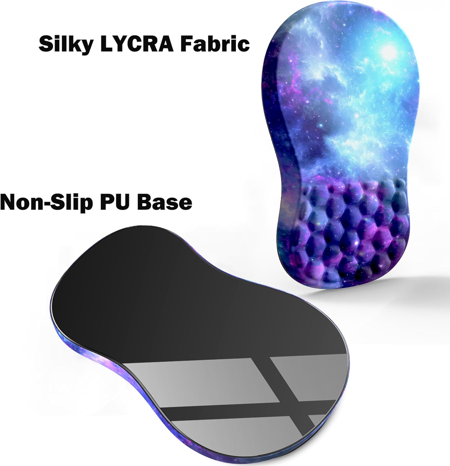 Ergonomic Mouse Pad with Wrist Rest, Gel Mousepad with Memory Foam & Massage Design, Wrist Pain Relief, Non-Slip PU Base, Mouse Pad with Wrist Support for Gaming, Office, Desk (Galaxy, 12x8 inch) 4 71OM+ep5BbL. AC SL1500 - northernschoolofshiatsu.co.uk