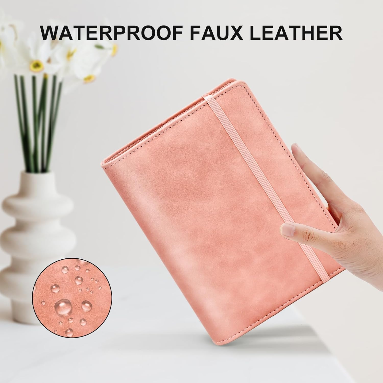 A5 Refillable 6 Ring Faux Leather Budget Binder,Mini Notebook Binder Cover for A5 Filler Paper,Loose Leaf Personal Planner Cover with Magnetic Buckle Closure(Marble Purple) 5 71P0+zJqjRL. AC SL1500 - northernschoolofshiatsu.co.uk
