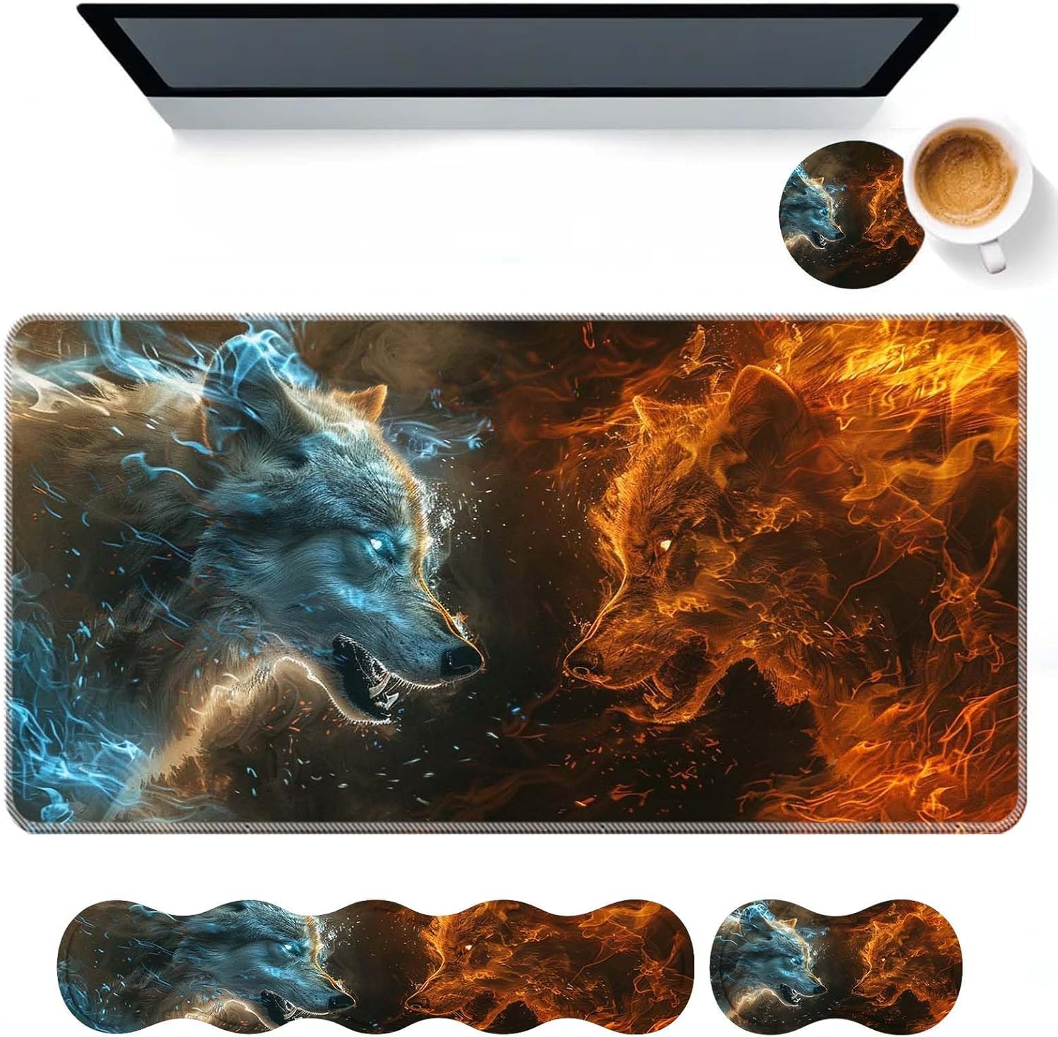 Keyboard Mouse Pad Set,Large Desk Pad+Keyboard Wrist Rest+Mouse Pad Wrist Support+Coaster,Easy Typing Pain Relief Non-Slip Mousepad Wrist Support Mousepad Home Office,Colorful Bird Feathers 22 71PAWdXfs+L. AC SL1500 - northernschoolofshiatsu.co.uk